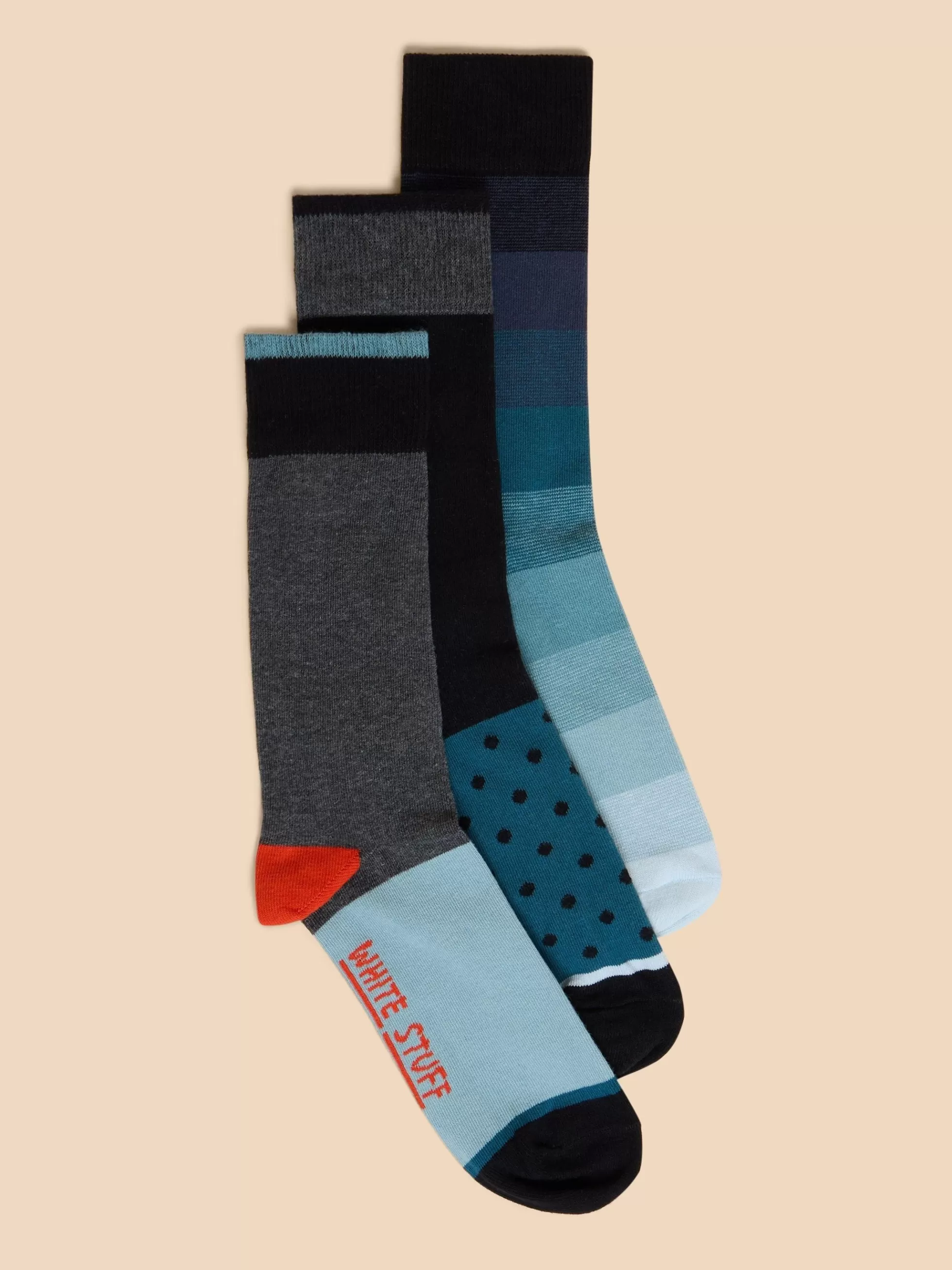 Online 3 Pack Ombre Ankle Sock Socks