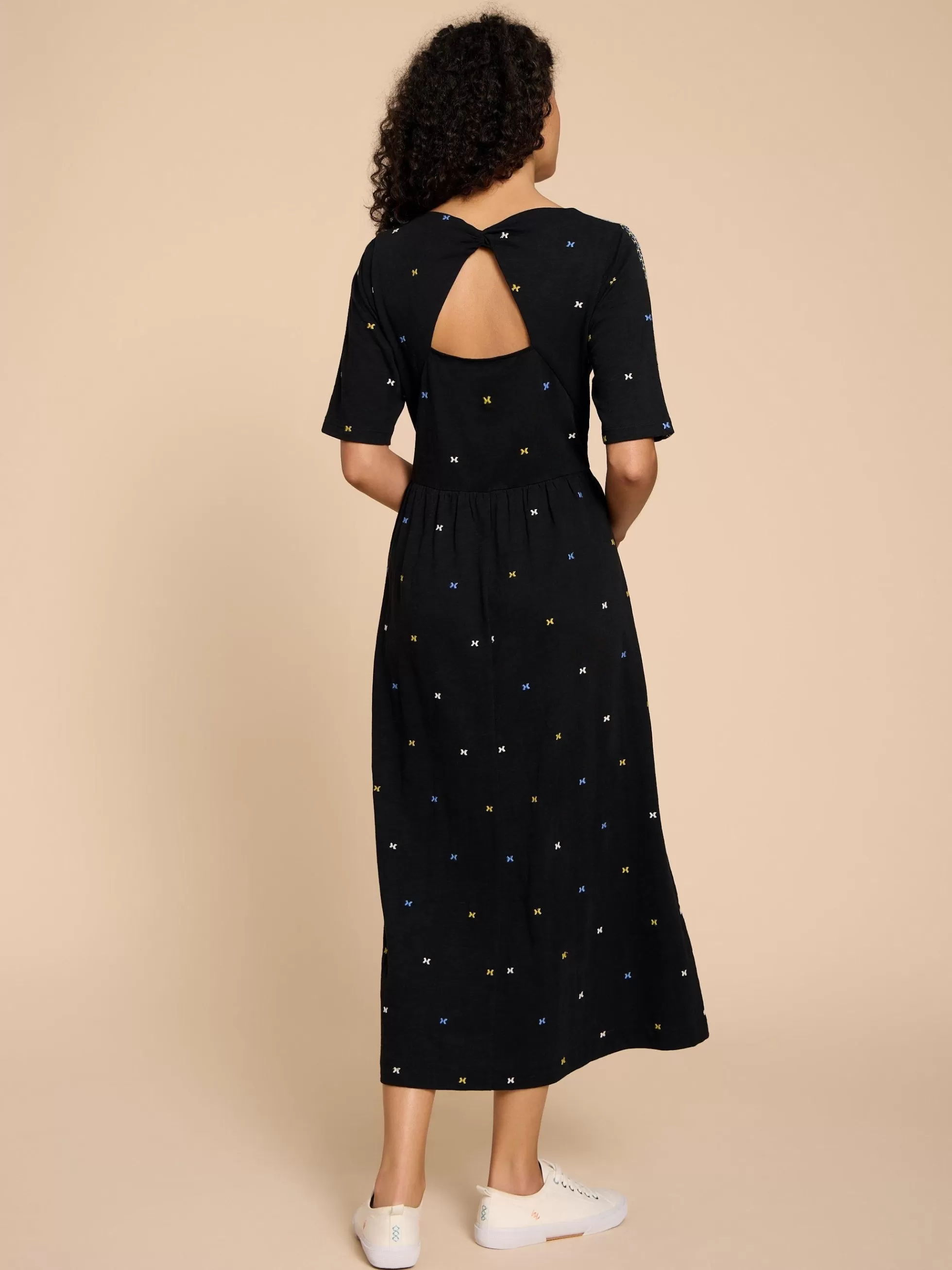 Best Addison Embroidered Midi Dress Dresses