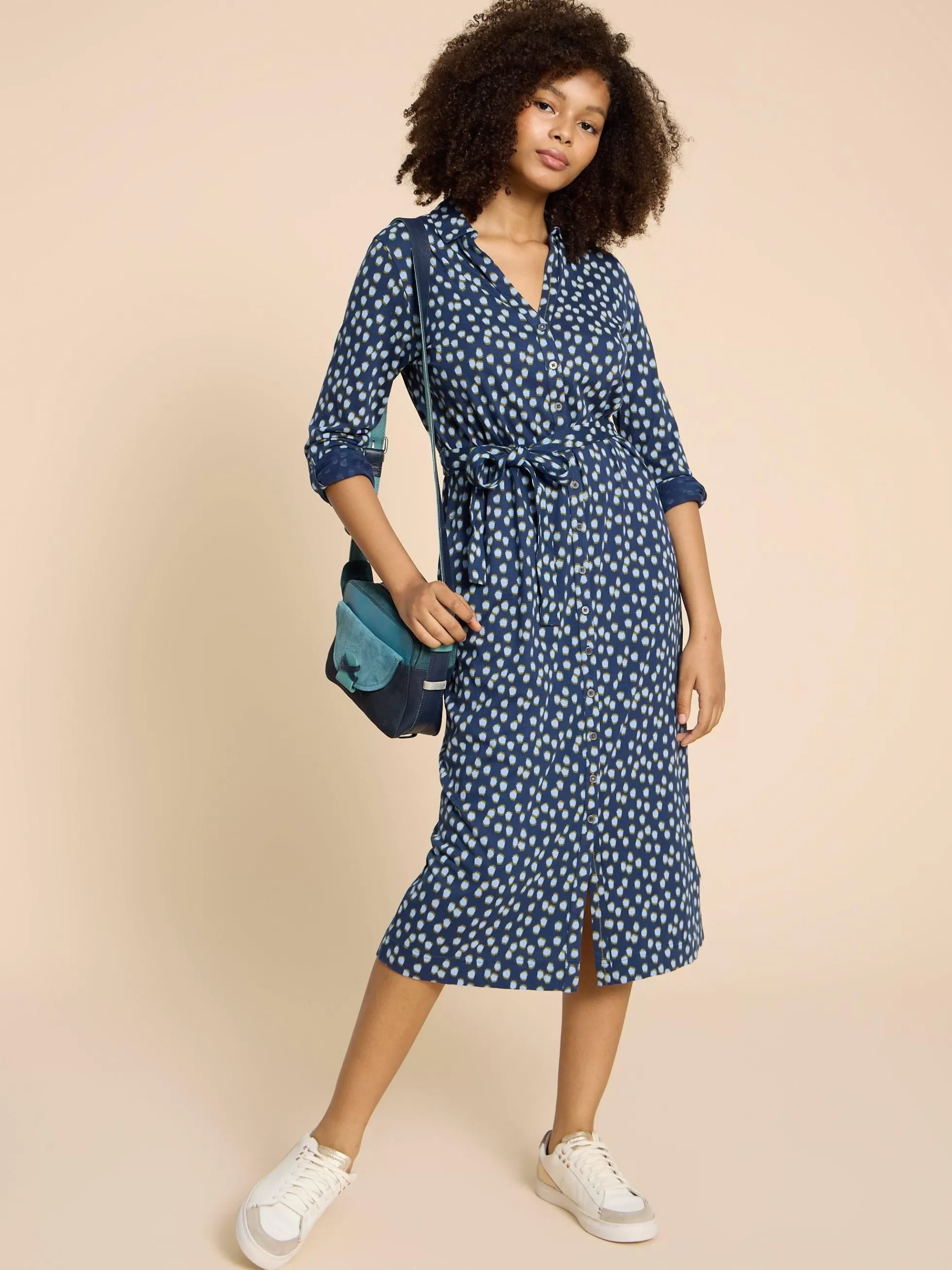 Outlet Annie Jersey Shirt Dress Dresses