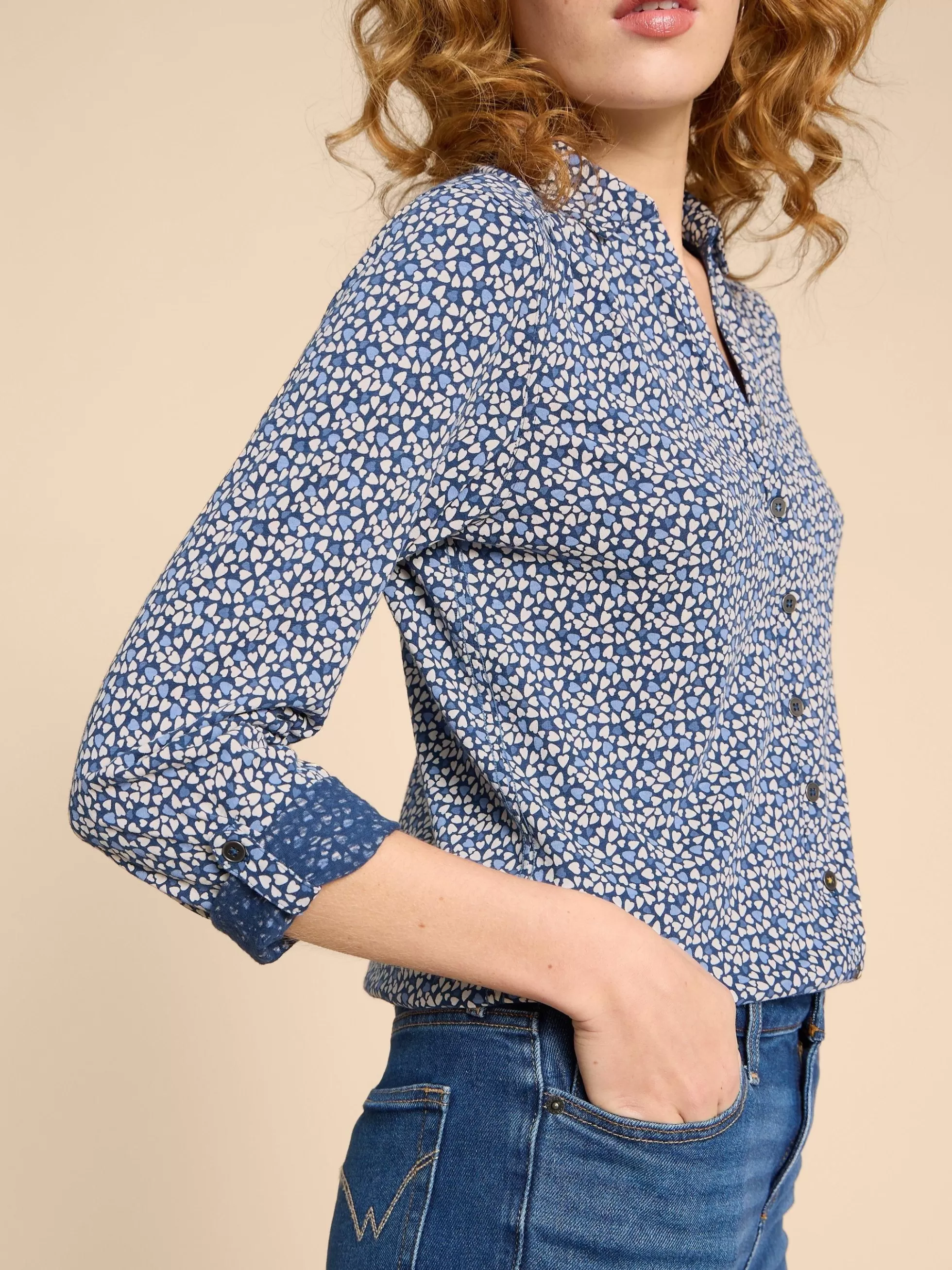 Best Sale Annie Printed Shirt Shirts And Blouses