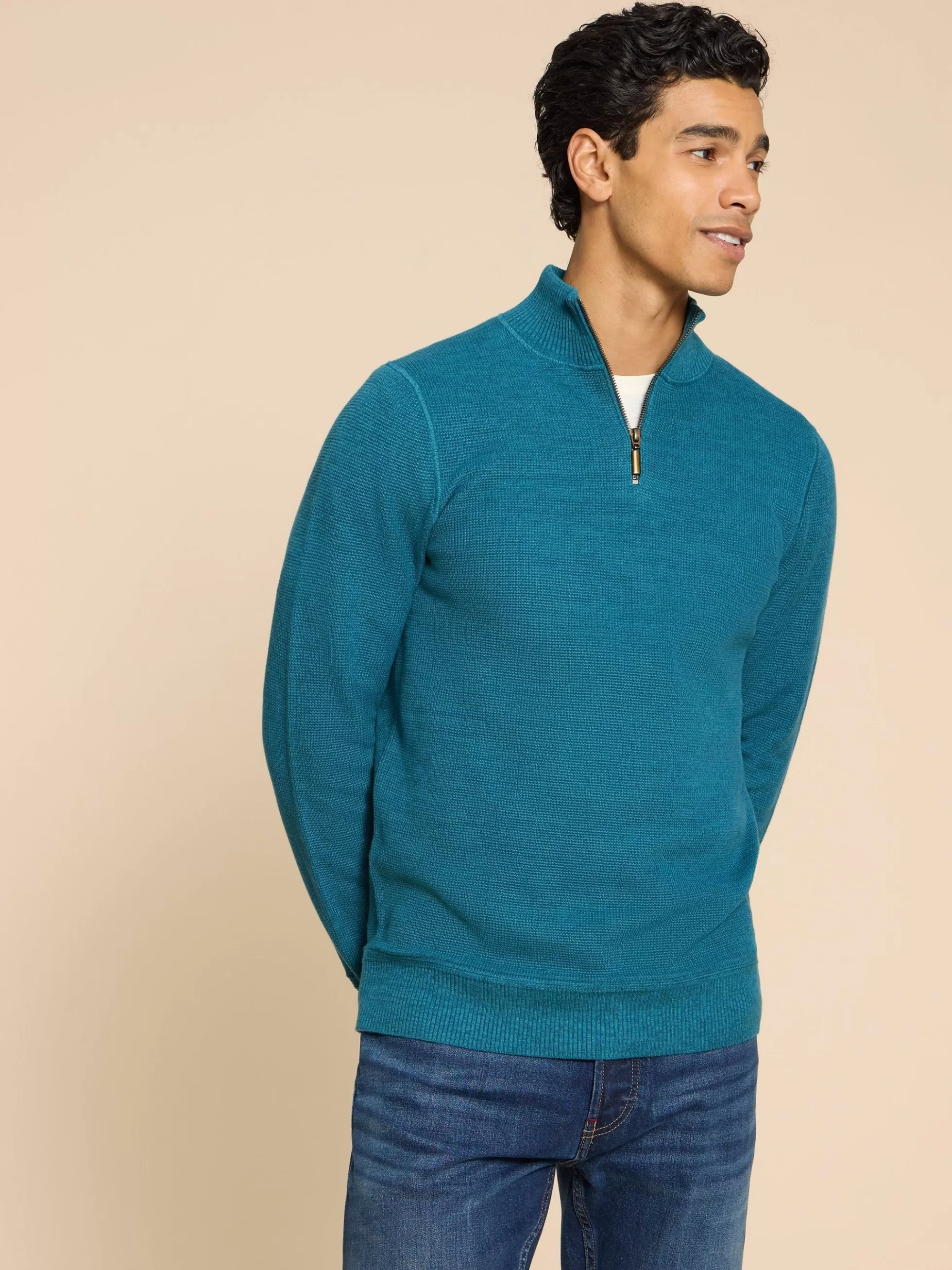 Discount Attadale Funnel Neck Jumper Jumpers And Cardigans