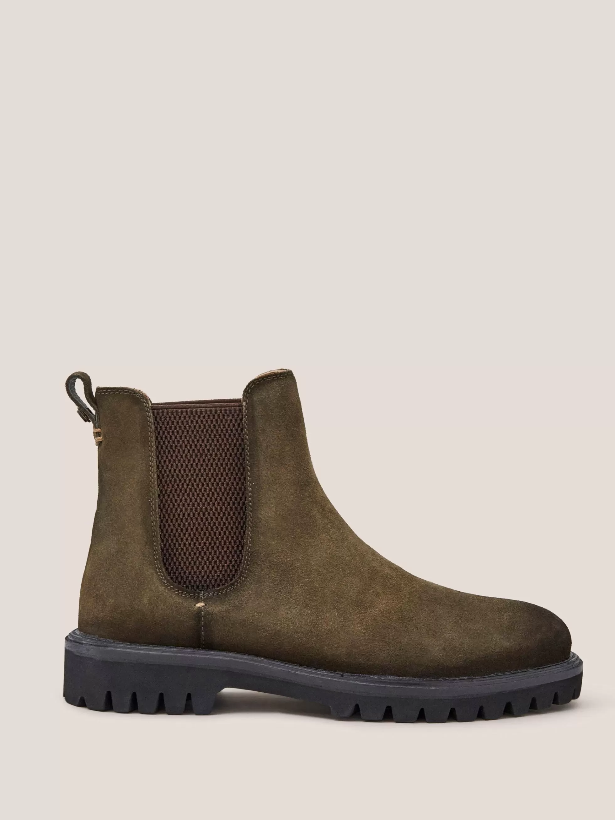 New Chunky Suede Chelsea Boot Boots