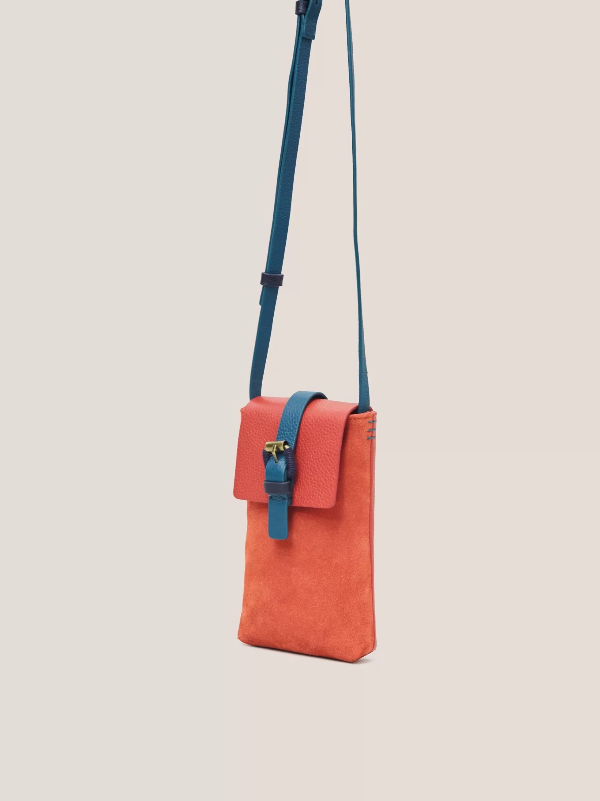 New Clara Buckle Suede Phone Bag Bags And Purses