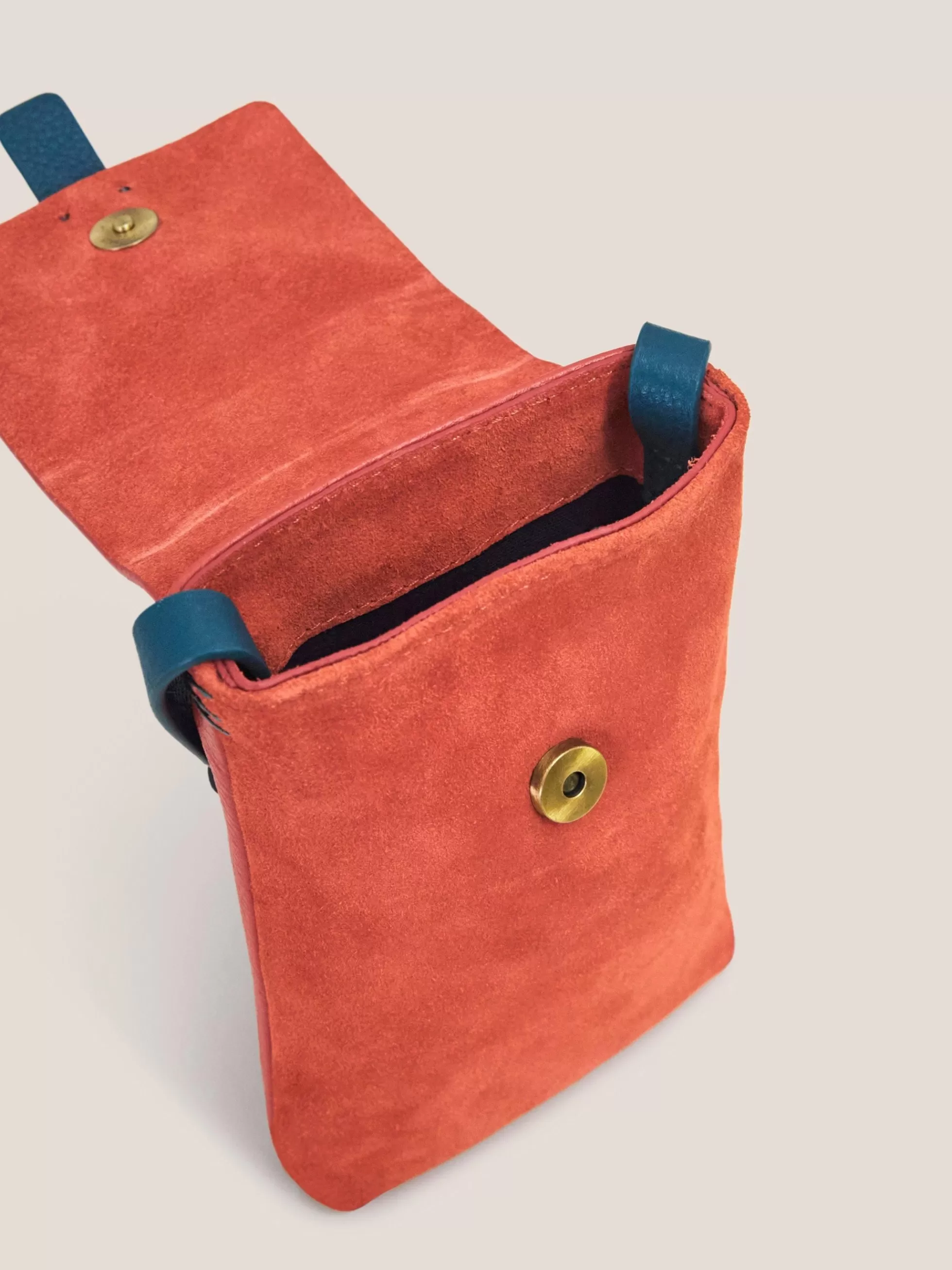 New Clara Buckle Suede Phone Bag Bags And Purses