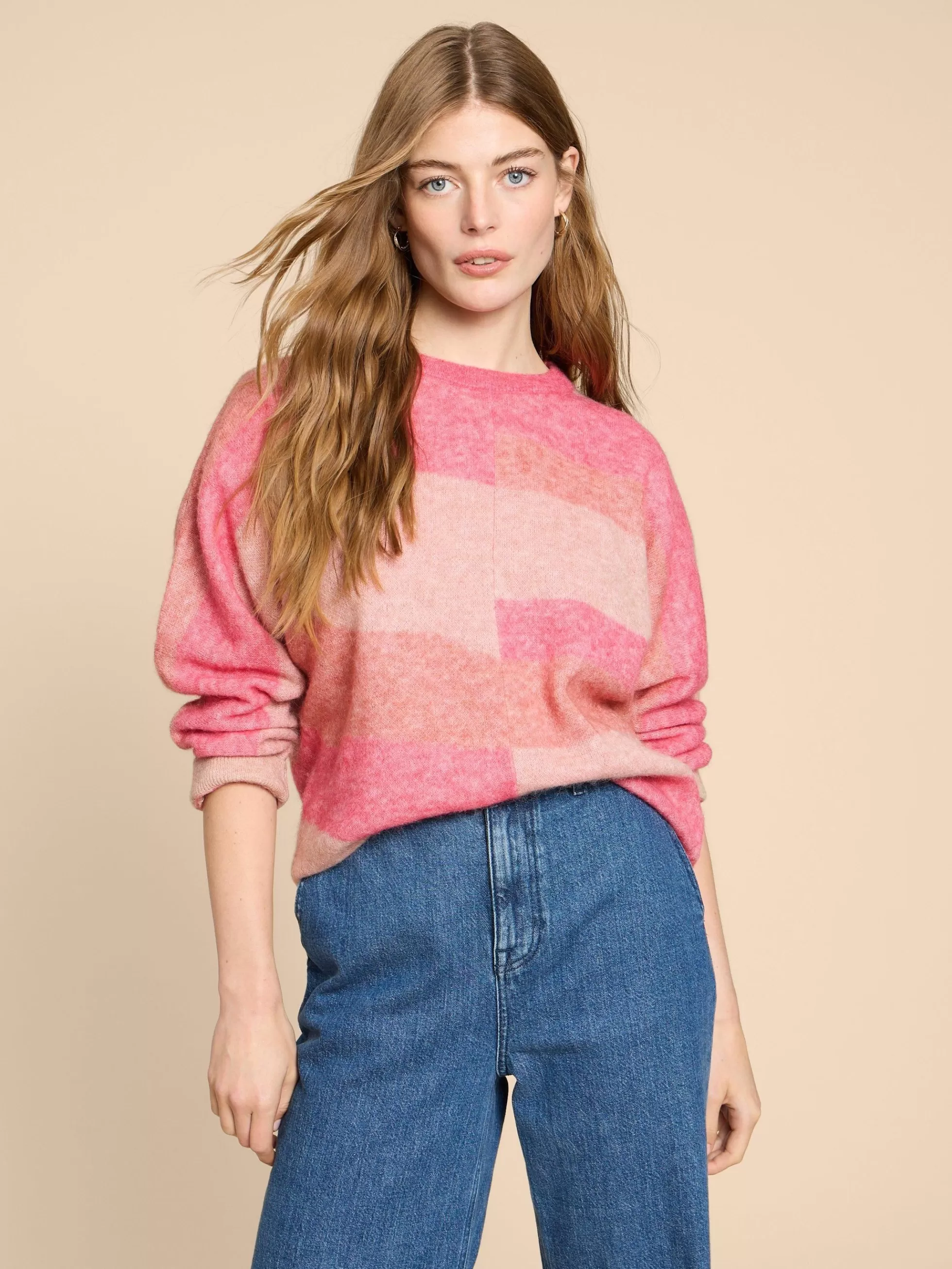 Hot Colourblock Dolly Jumper Jumpers And Cardigans