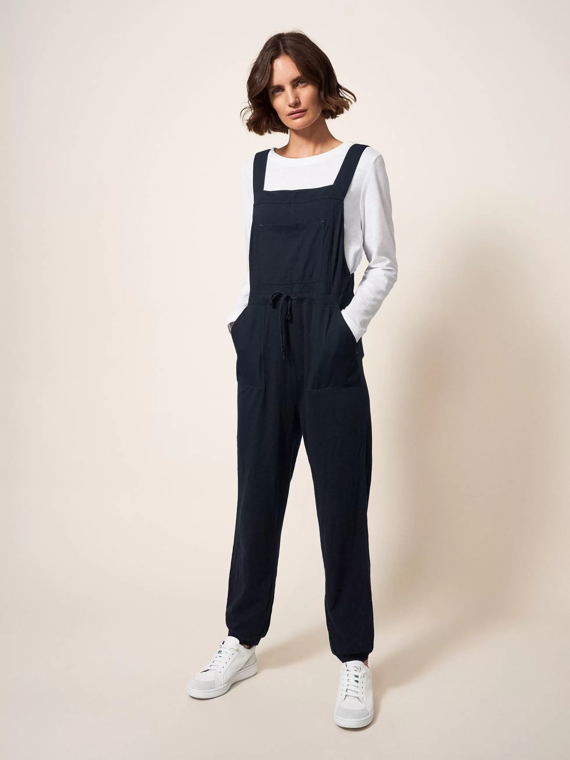 Flash Sale Daphne Jersey Dungaree Dresses