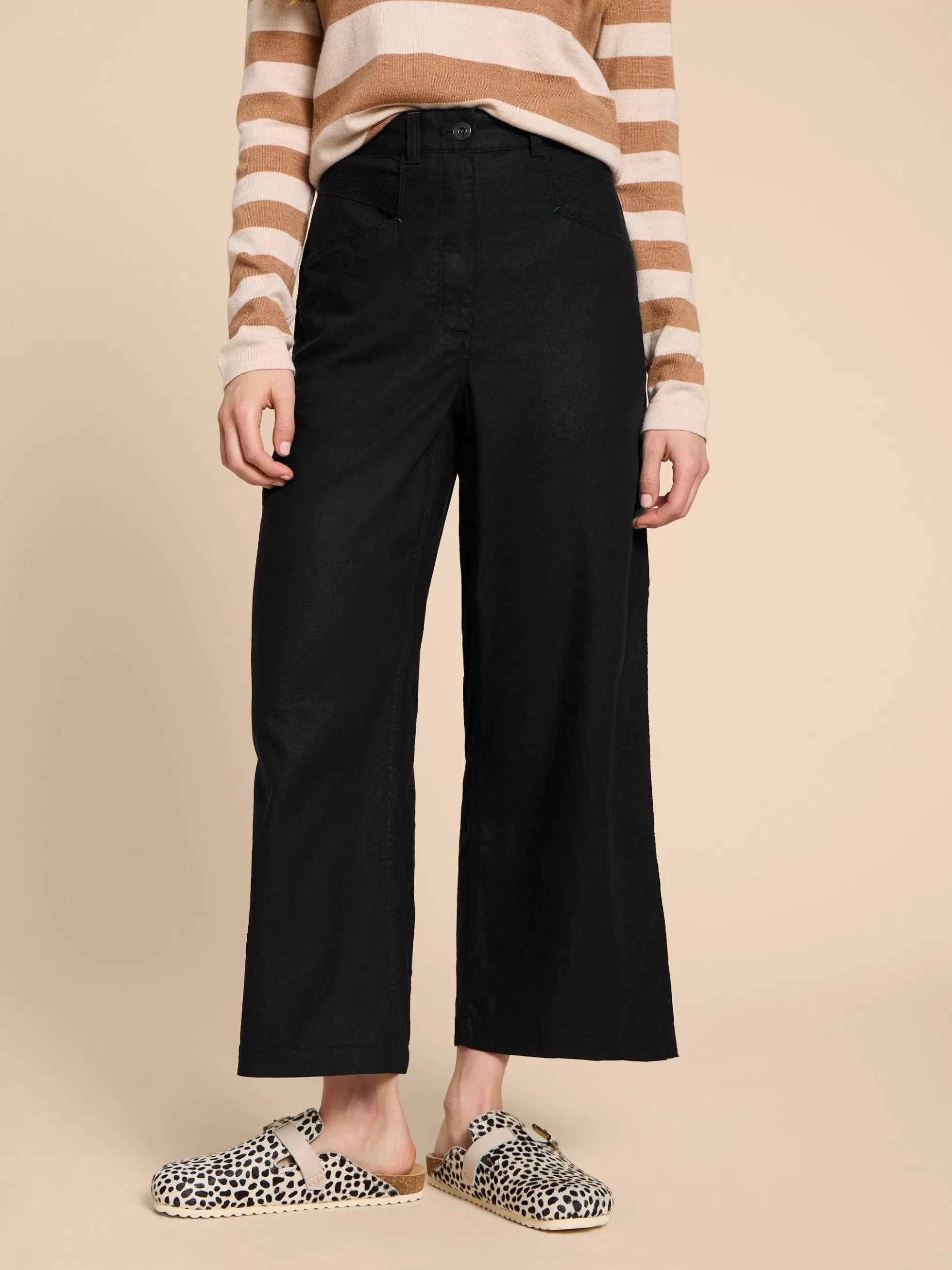 Online Harper Linen Blend Trouser Trousers