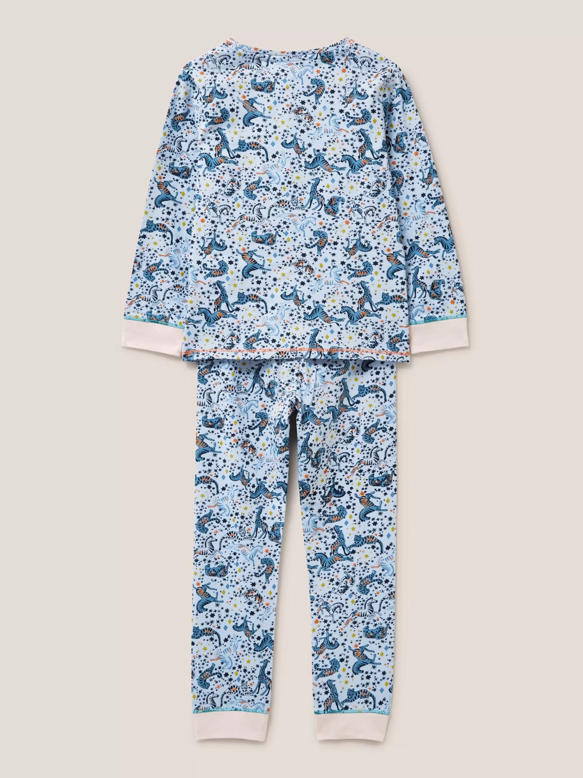 Store Jungle Jigsaw Printed Pj Set Pyjamas