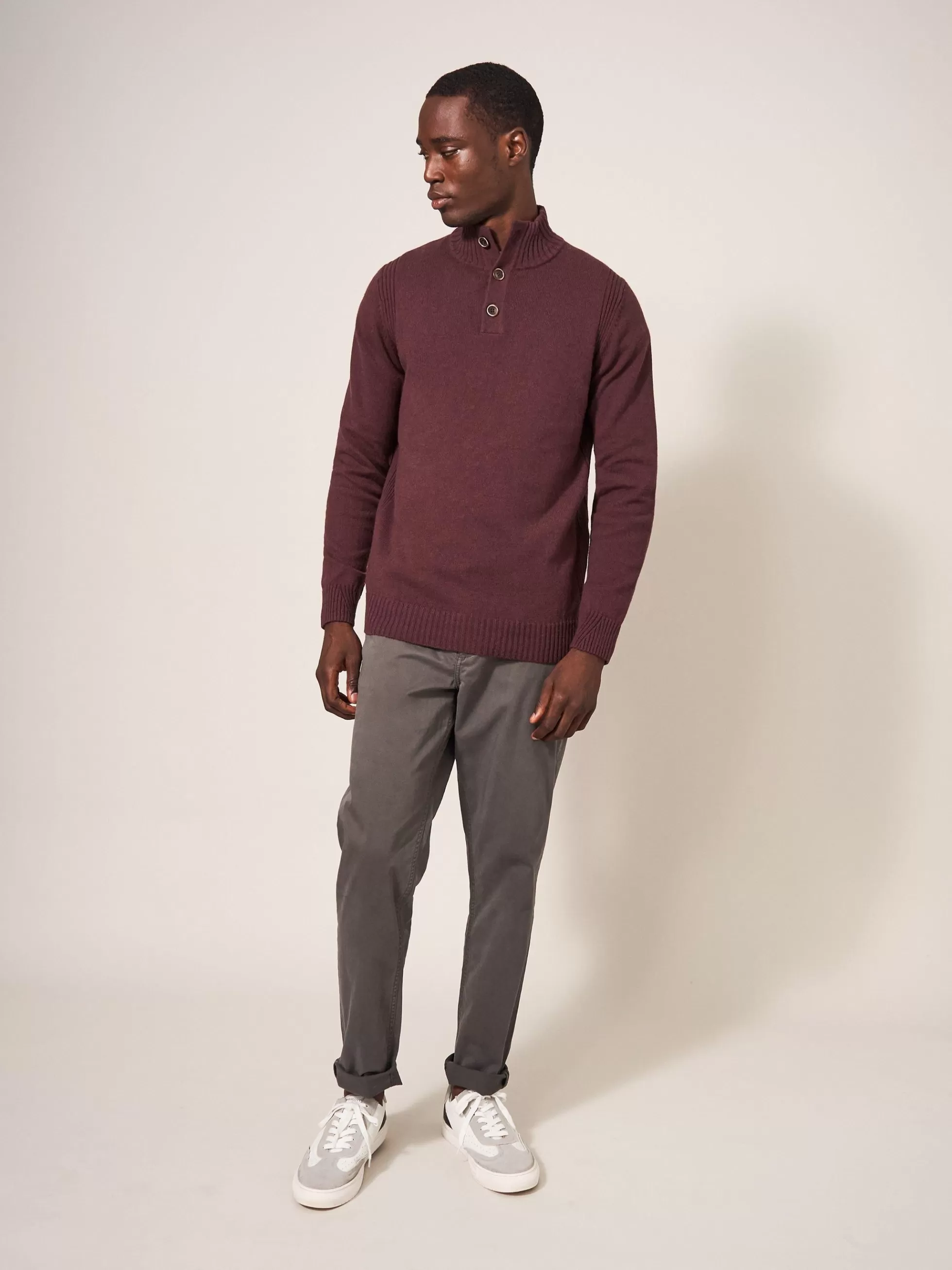 Fashion Lambswool Funnel Neck Jumpers And Cardigans