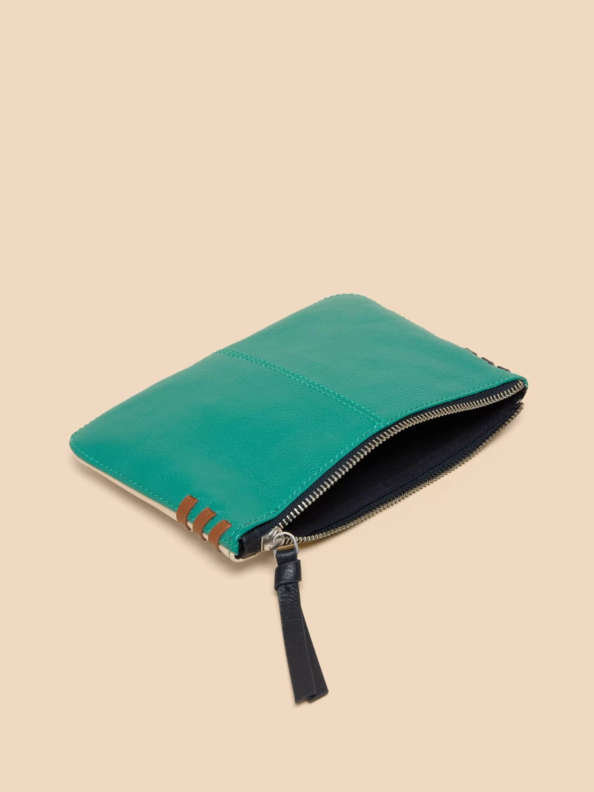 Clearance Leather Zip Top Pouch Bags And Purses