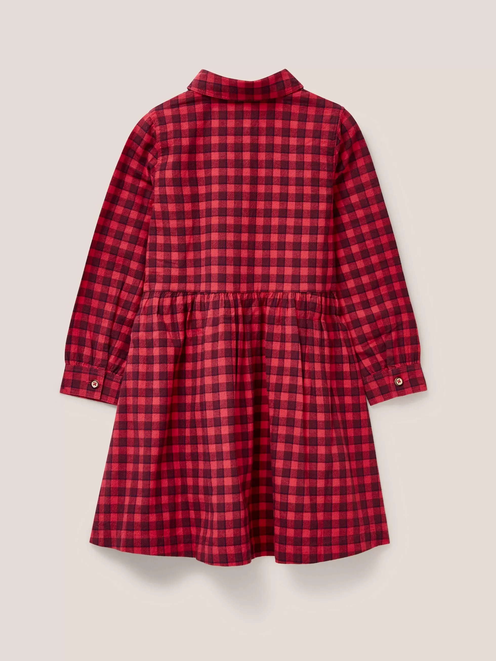 Cheap Leila Check Shirt Dress Dresses And Skirts