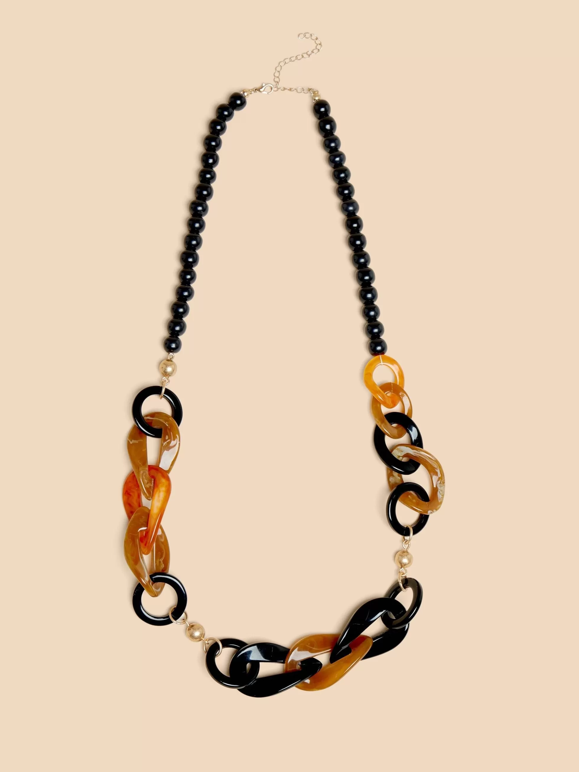 New Lili Long Chain Bead Necklace Jewellery