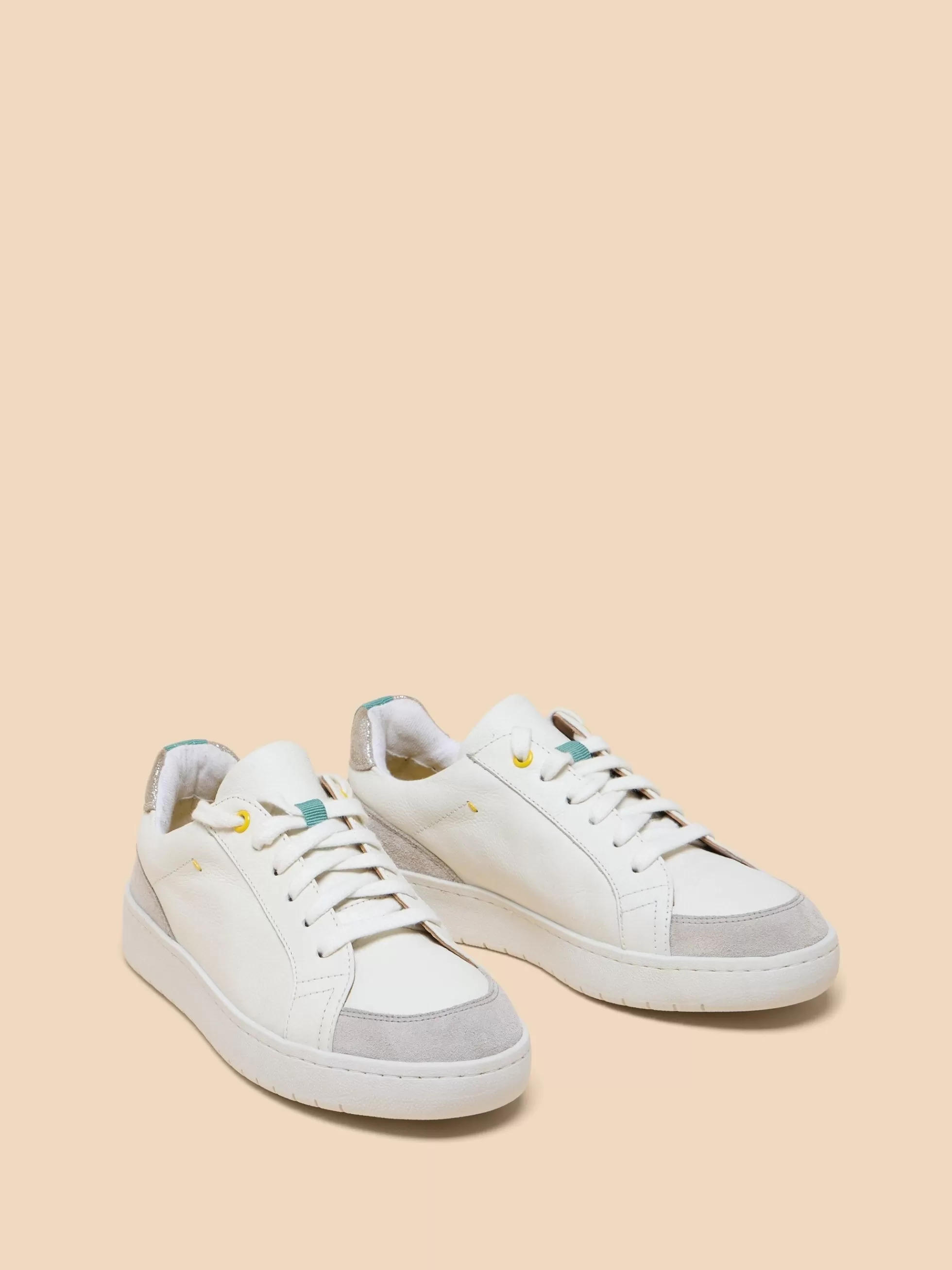 Store Lily Leather Suede Trainer Trainers