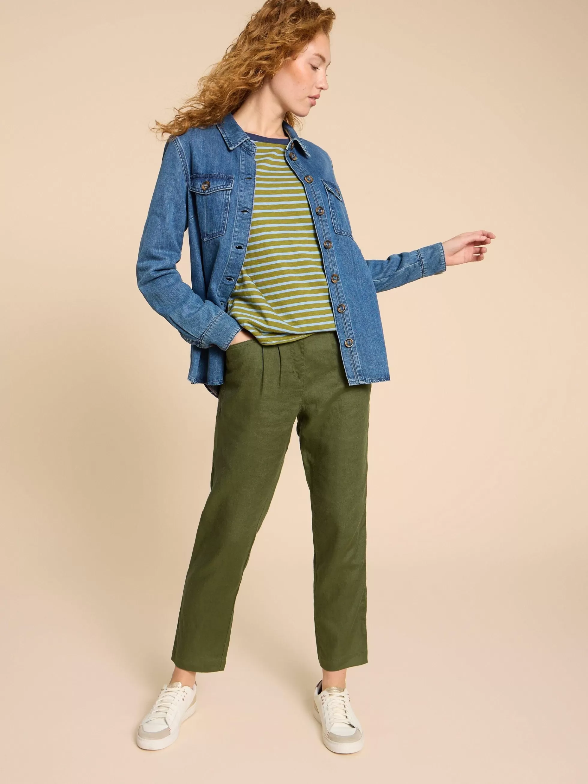 New Linen Rowena Trousers Trousers