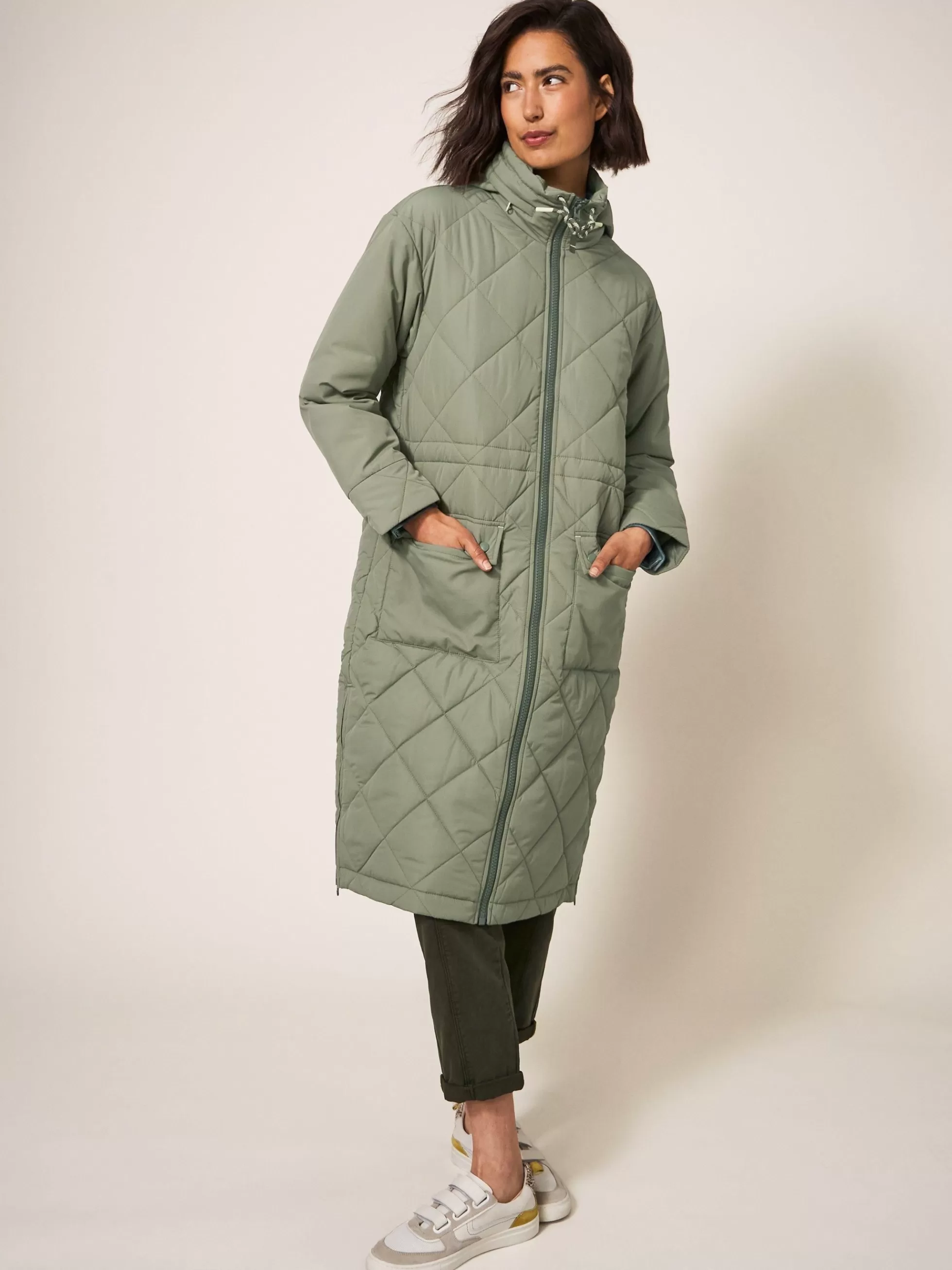 Cheap Lorena Quilted Coat Coats And Jackets