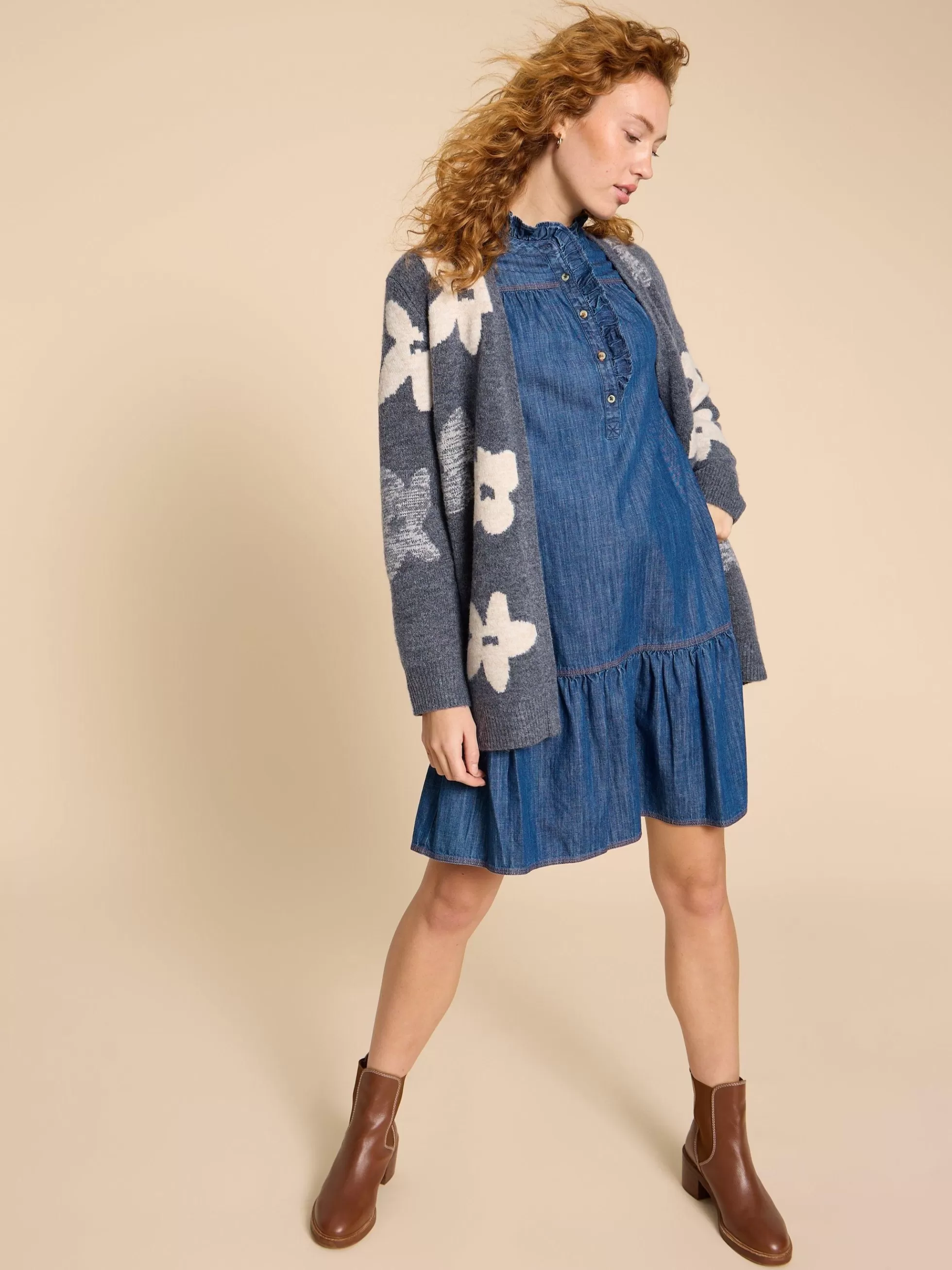 Discount Maisie Denim Dress Dresses