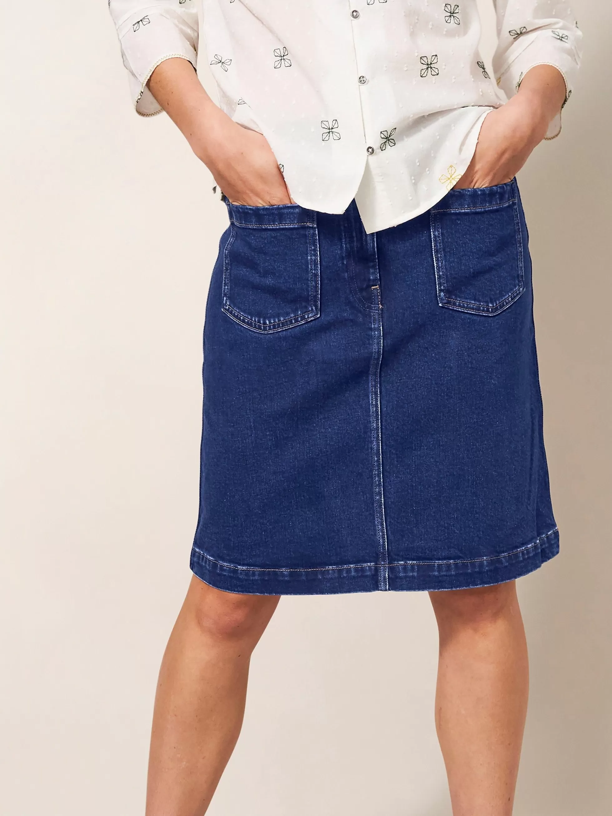 Sale Melody Denim Skirt Skirts