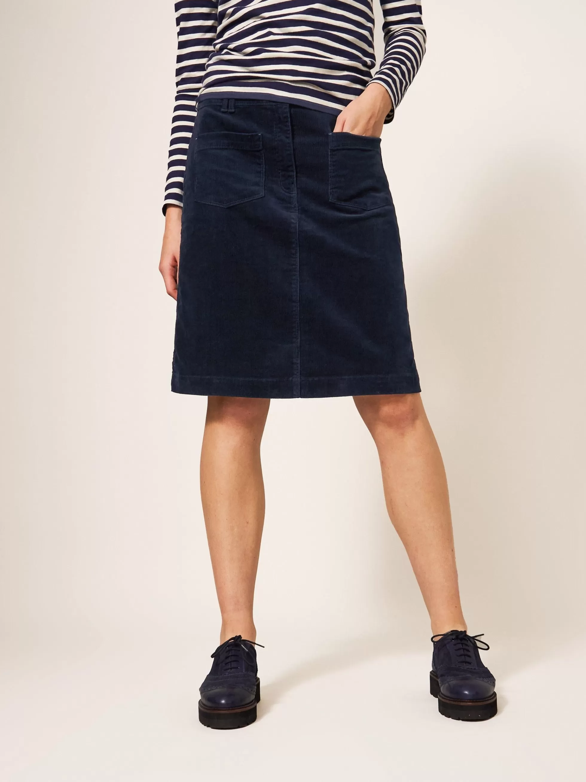 Clearance Melody Organic Cord Skirt Skirts