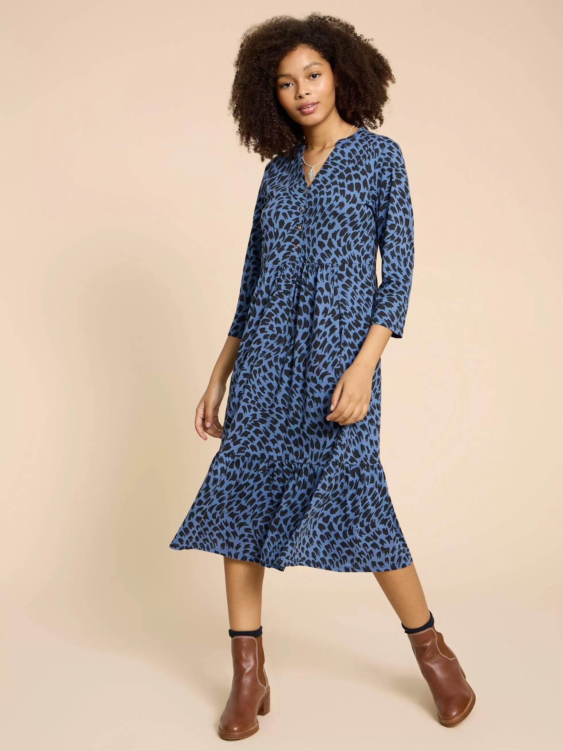 Online Naya Print Jersey Dress Dresses