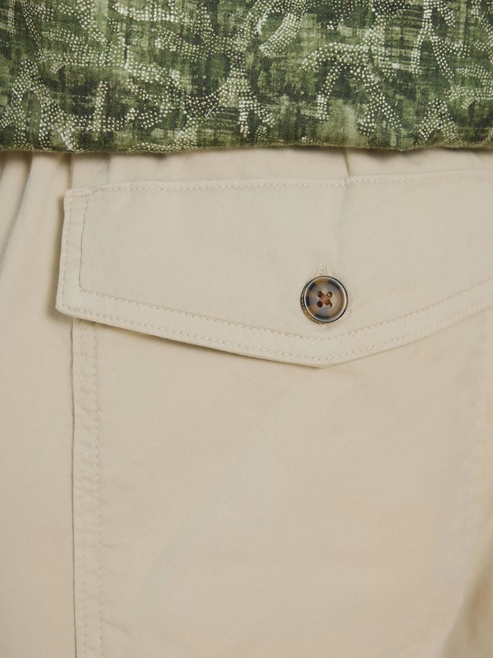 Hot Palmer Drawstring Chino Trousers