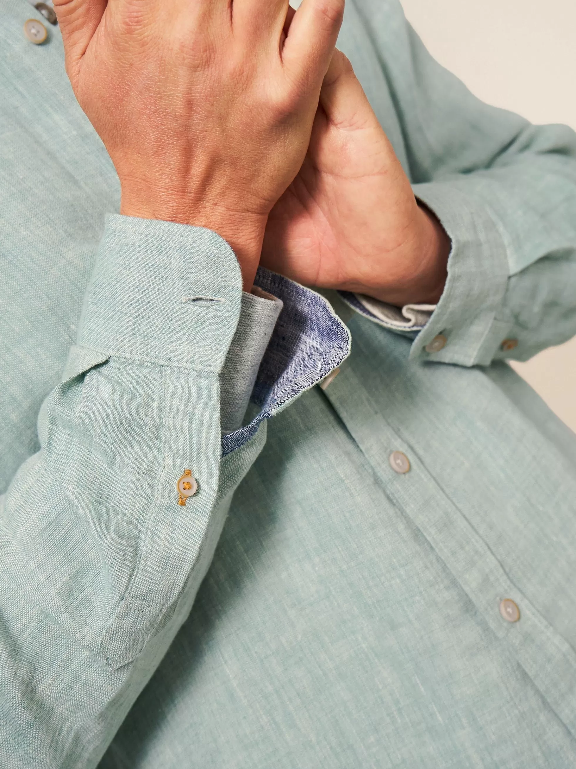 Clearance Pembroke Ls Linen Shirt Shirts