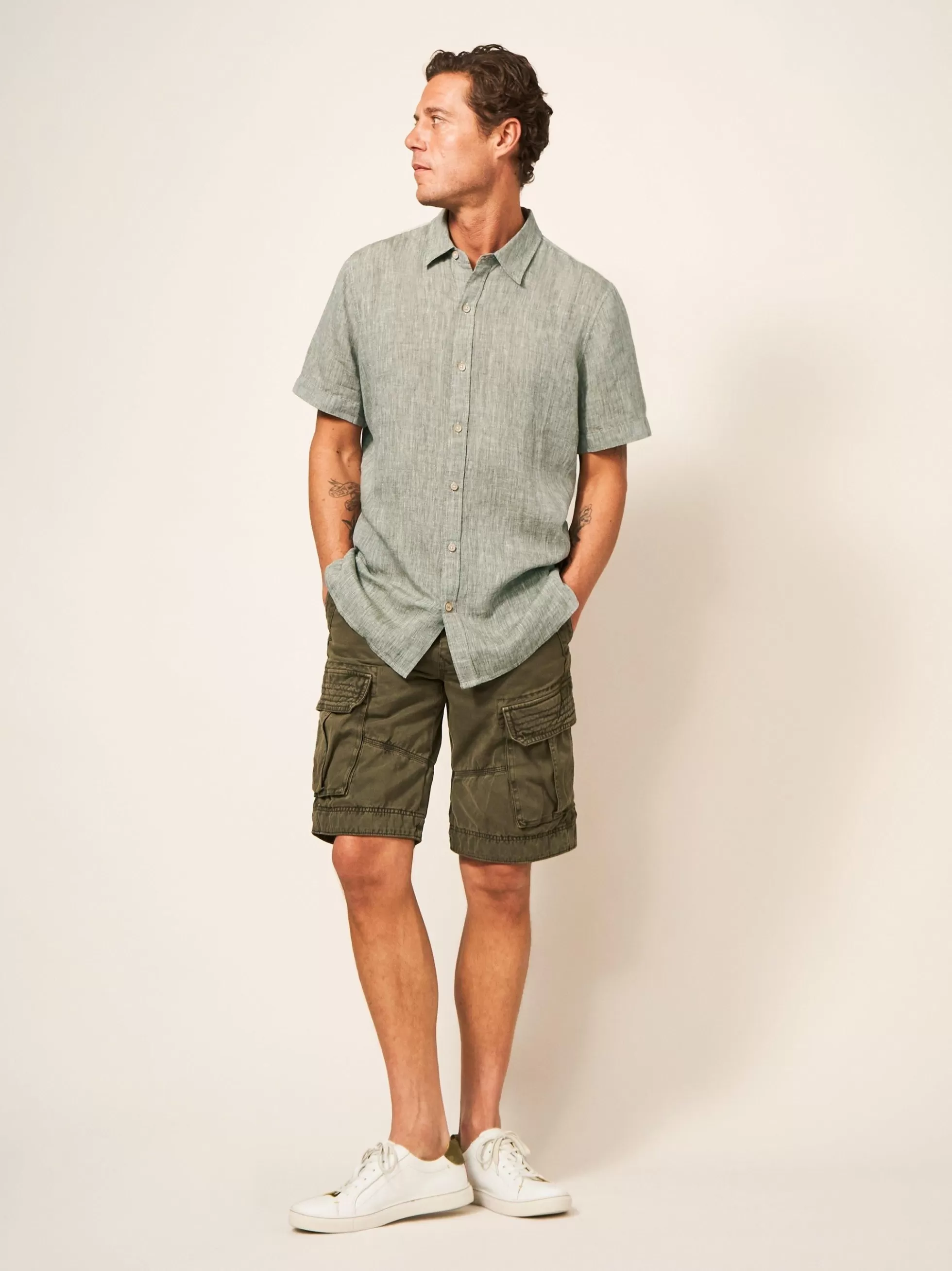 Discount Pembroke Ss Linen Shirt Shirts