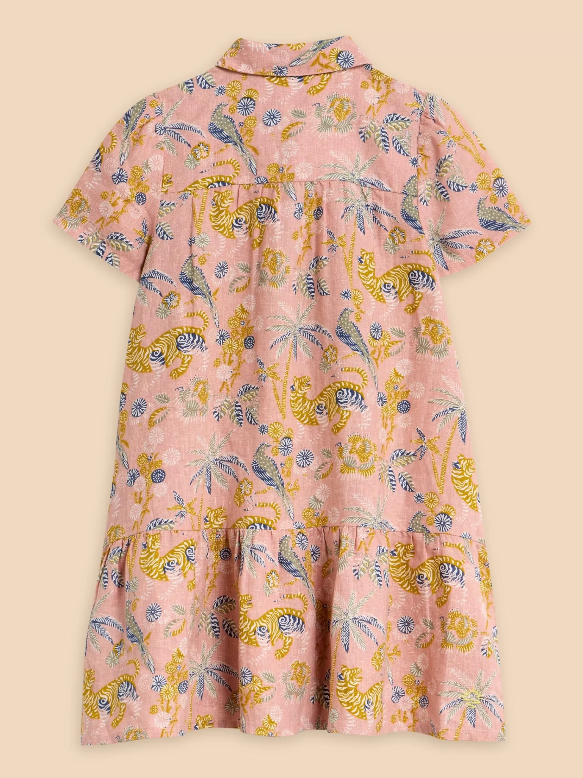 Cheap Printed Woven Shirt Dress Dresses And Skirts