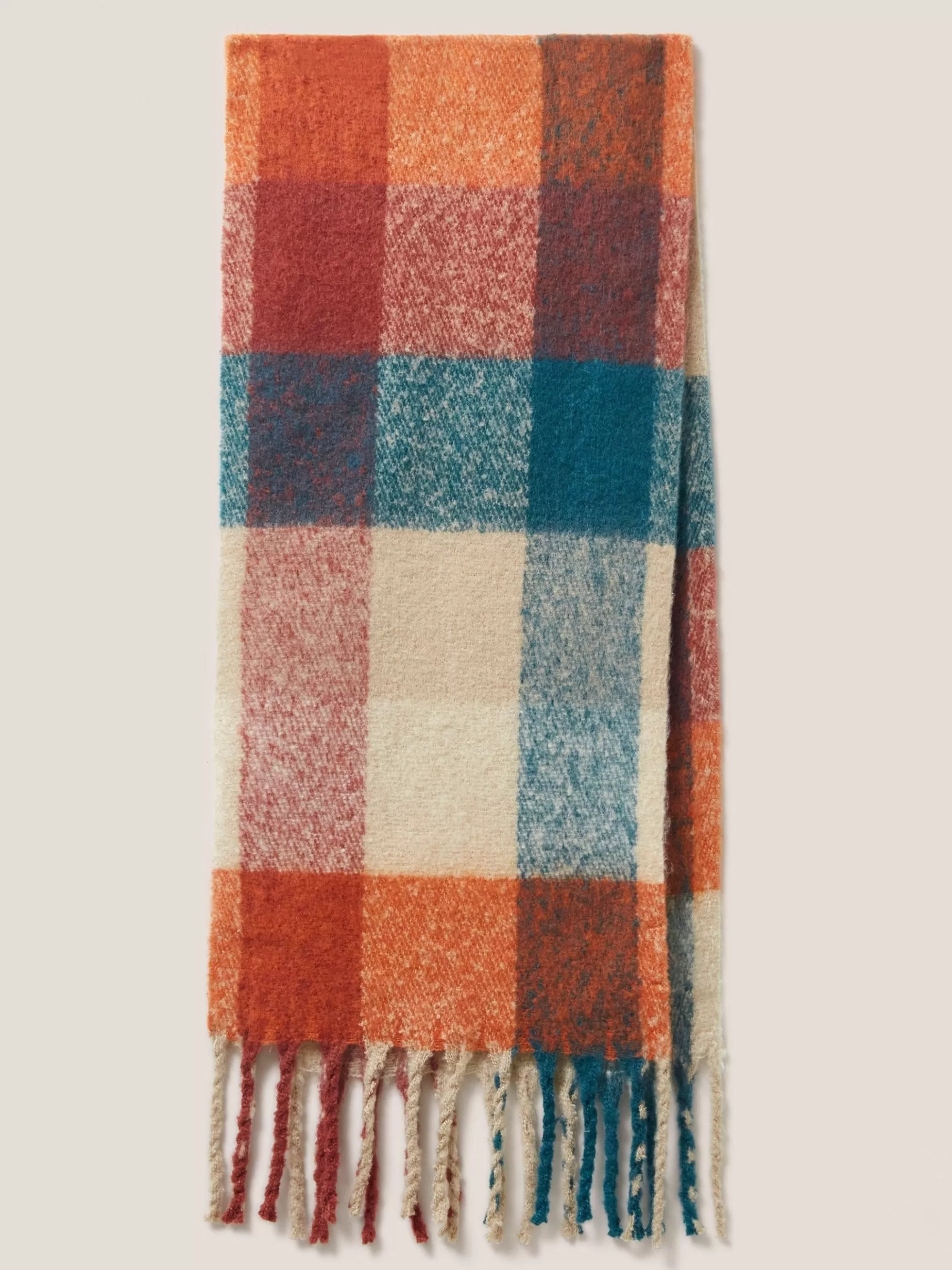 Fashion Shelly Woven Check Scarf Scarves