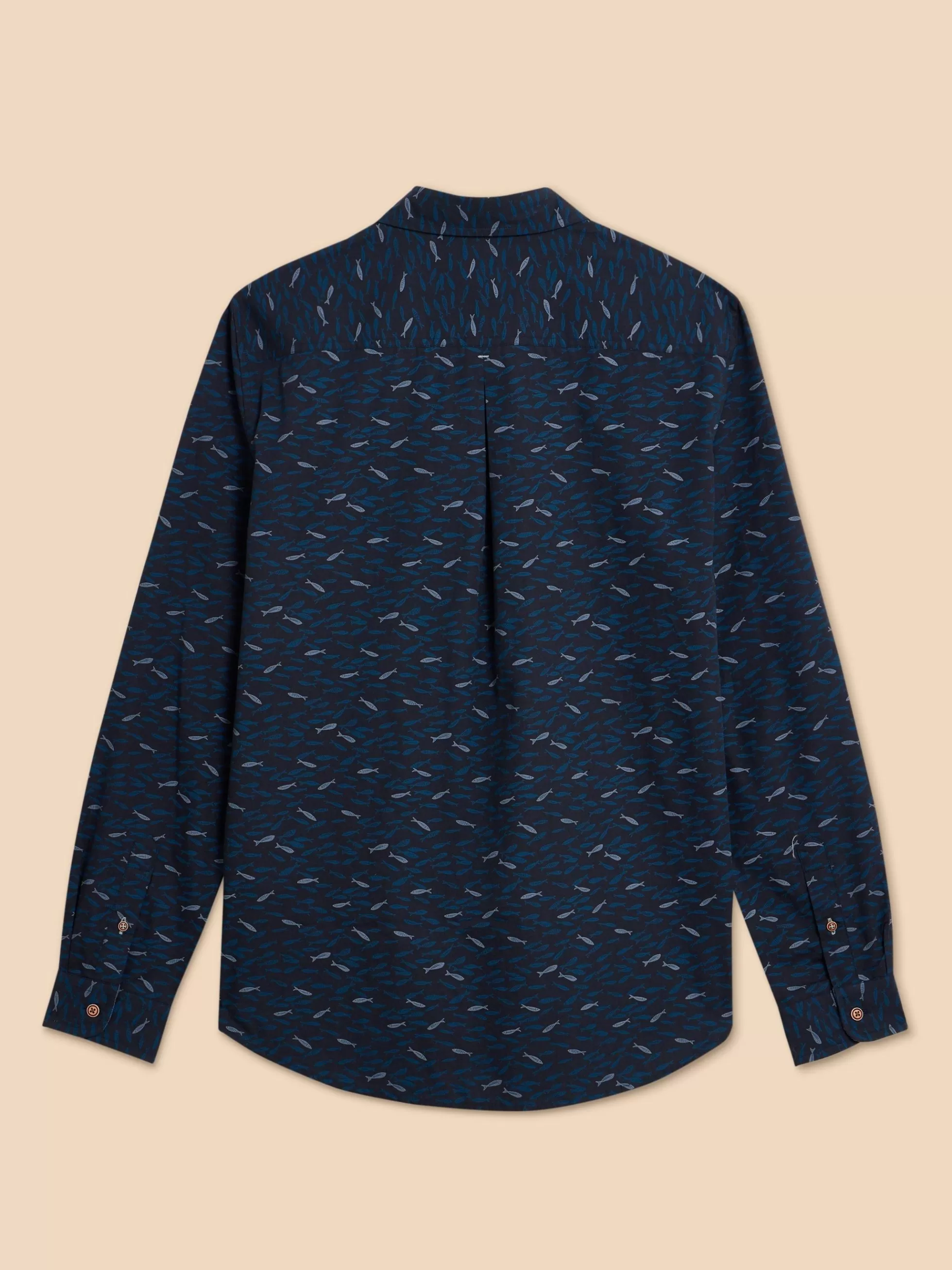 Clearance Shoal Printed Ls Shirt Shirts