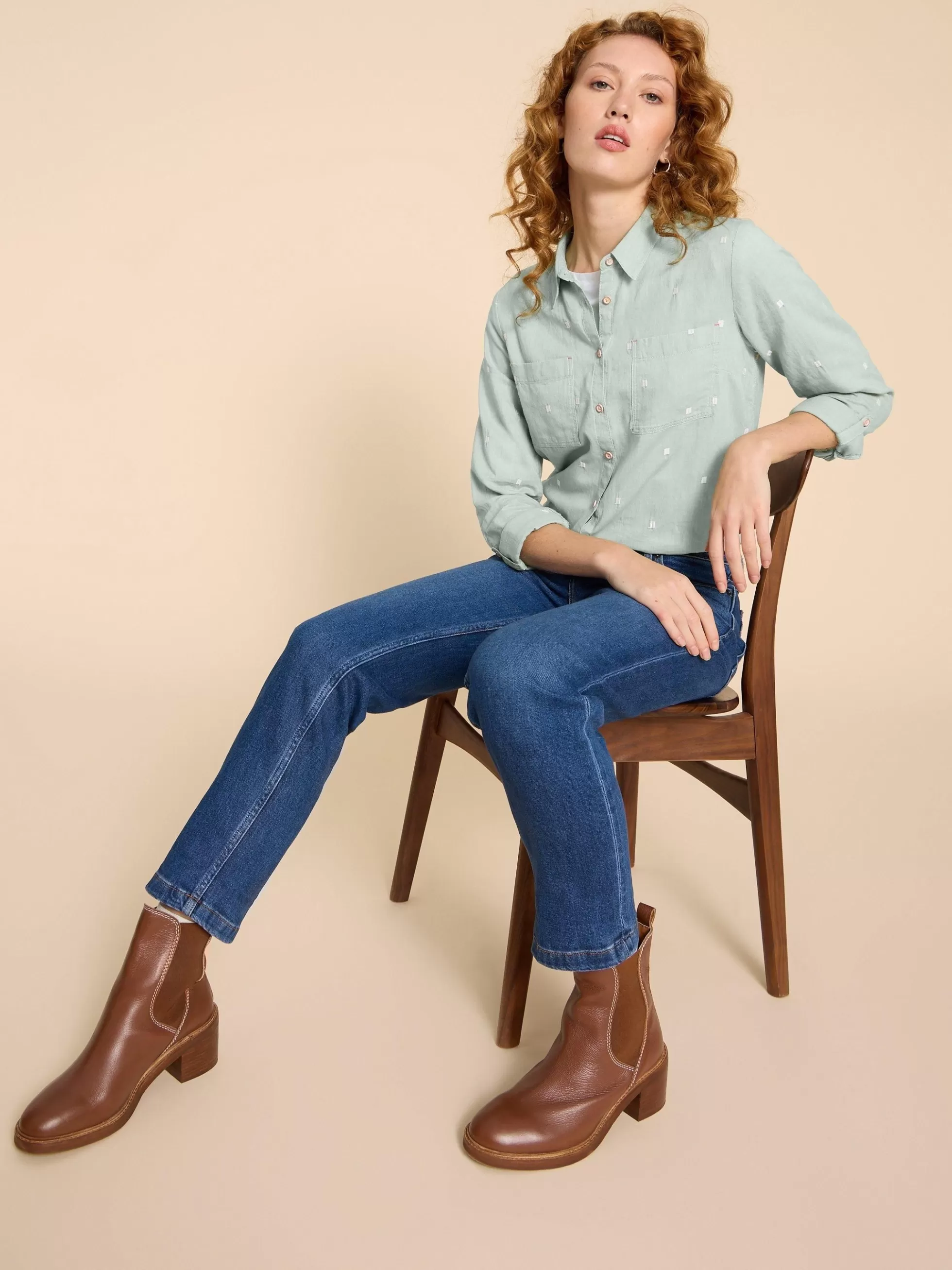 New Sophie Organic Cotton Shirt Shirts And Blouses