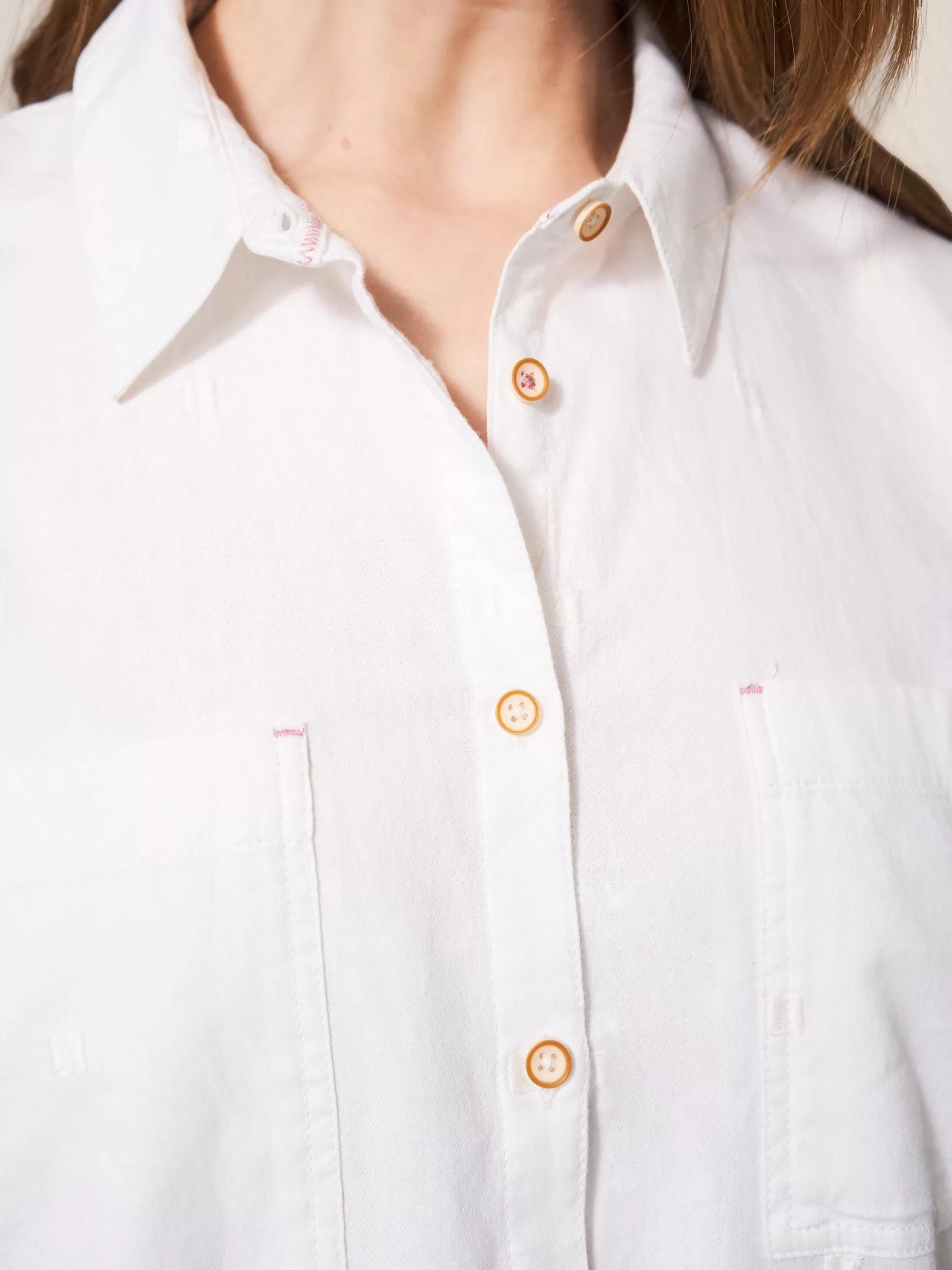 Hot Sophie Organic Cotton Shirt Shirts And Blouses