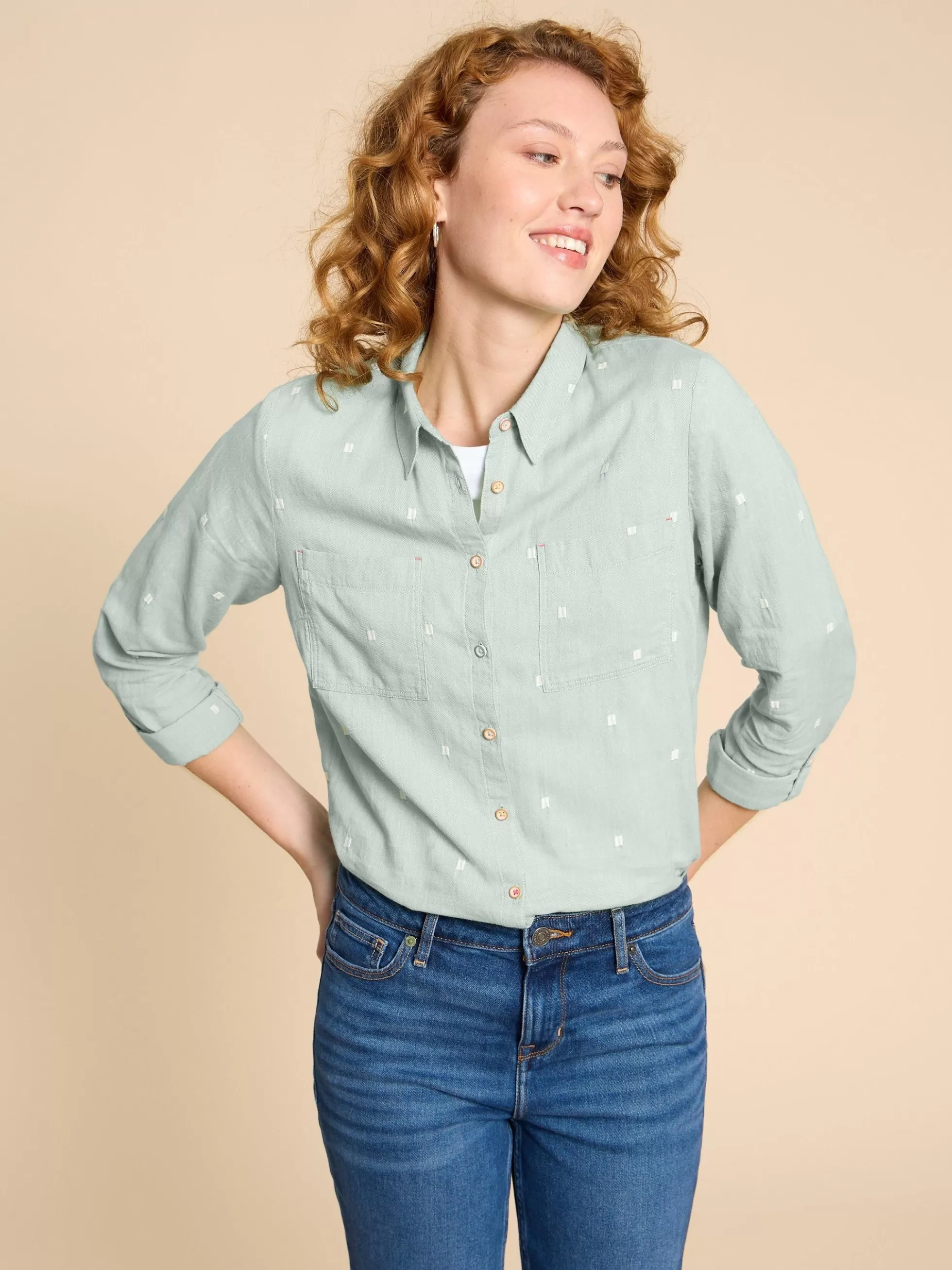 New Sophie Organic Cotton Shirt Shirts And Blouses