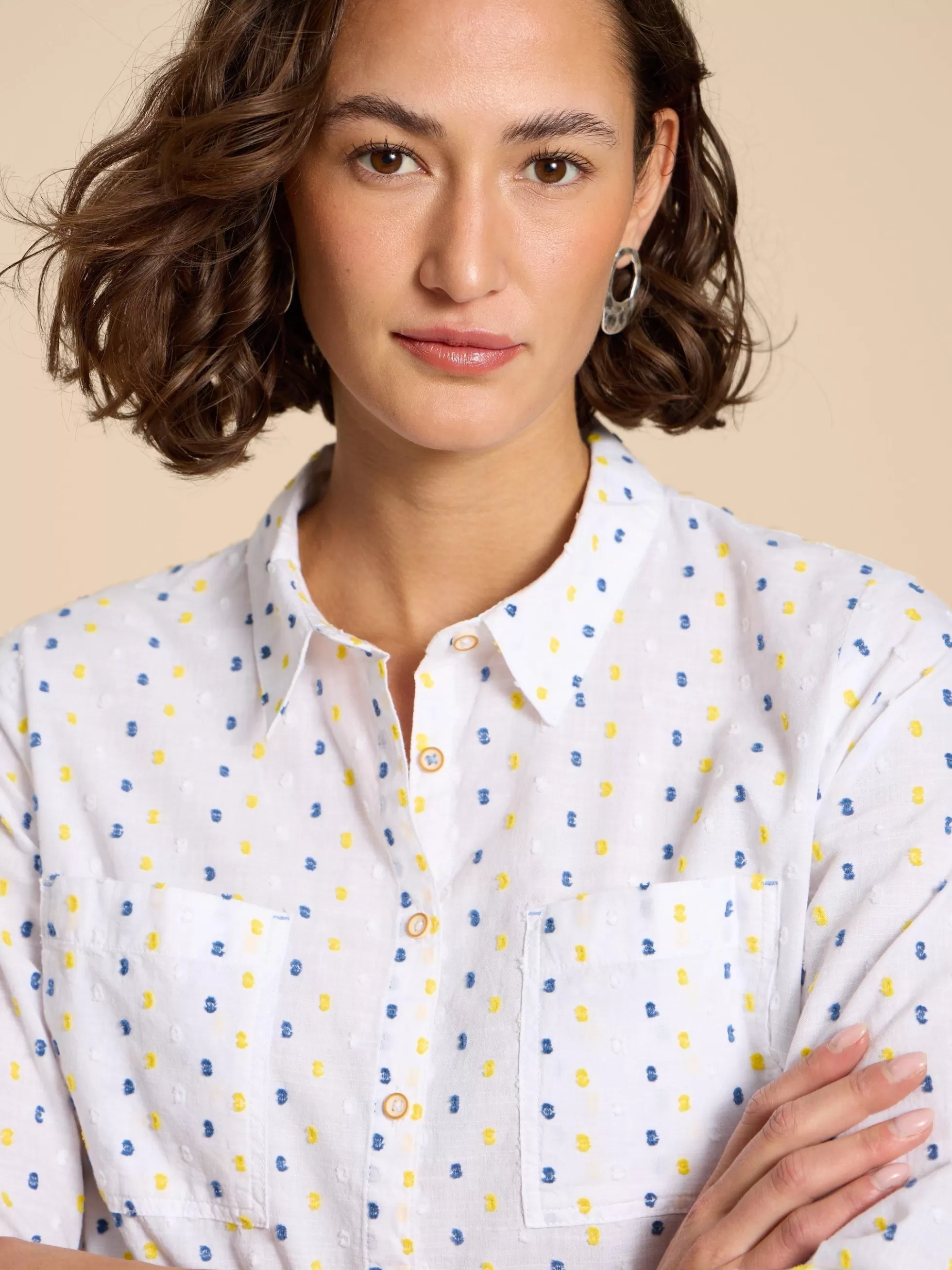 Best Sophie Textured Organic Shirt Shirts And Blouses