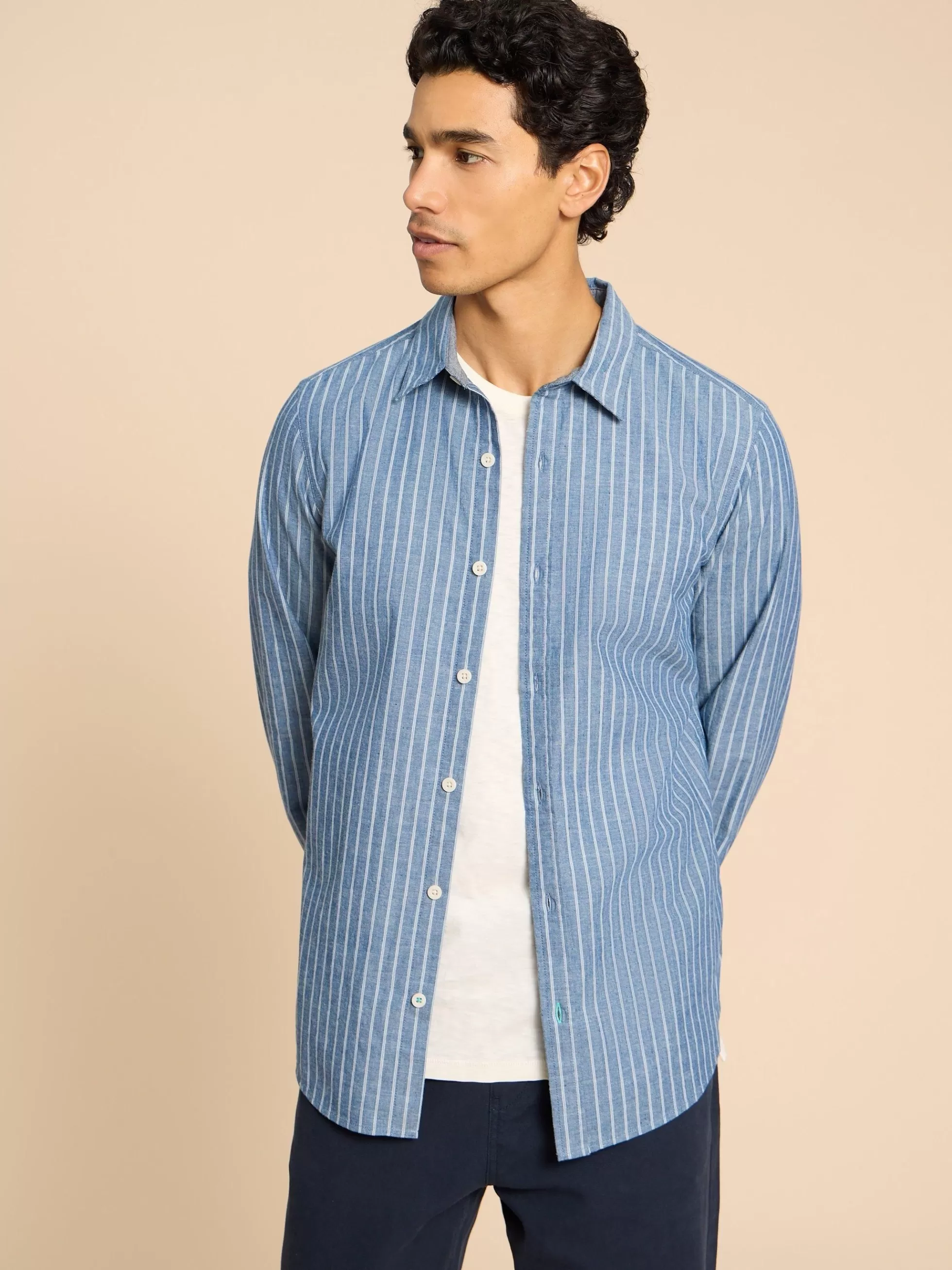 Online Stripe Ls Shirt Shirts