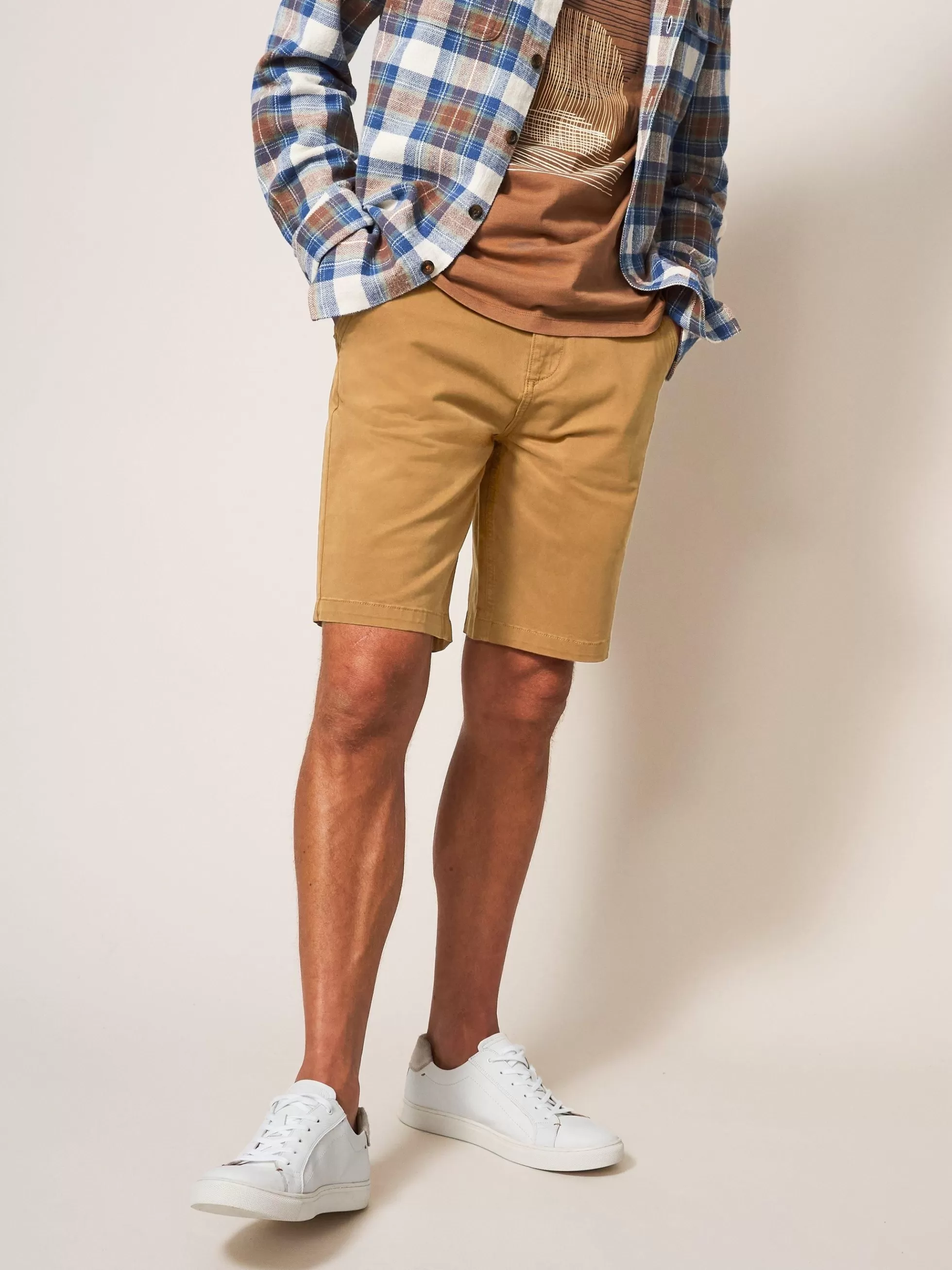 New Sutton Organic Chino Short Shorts