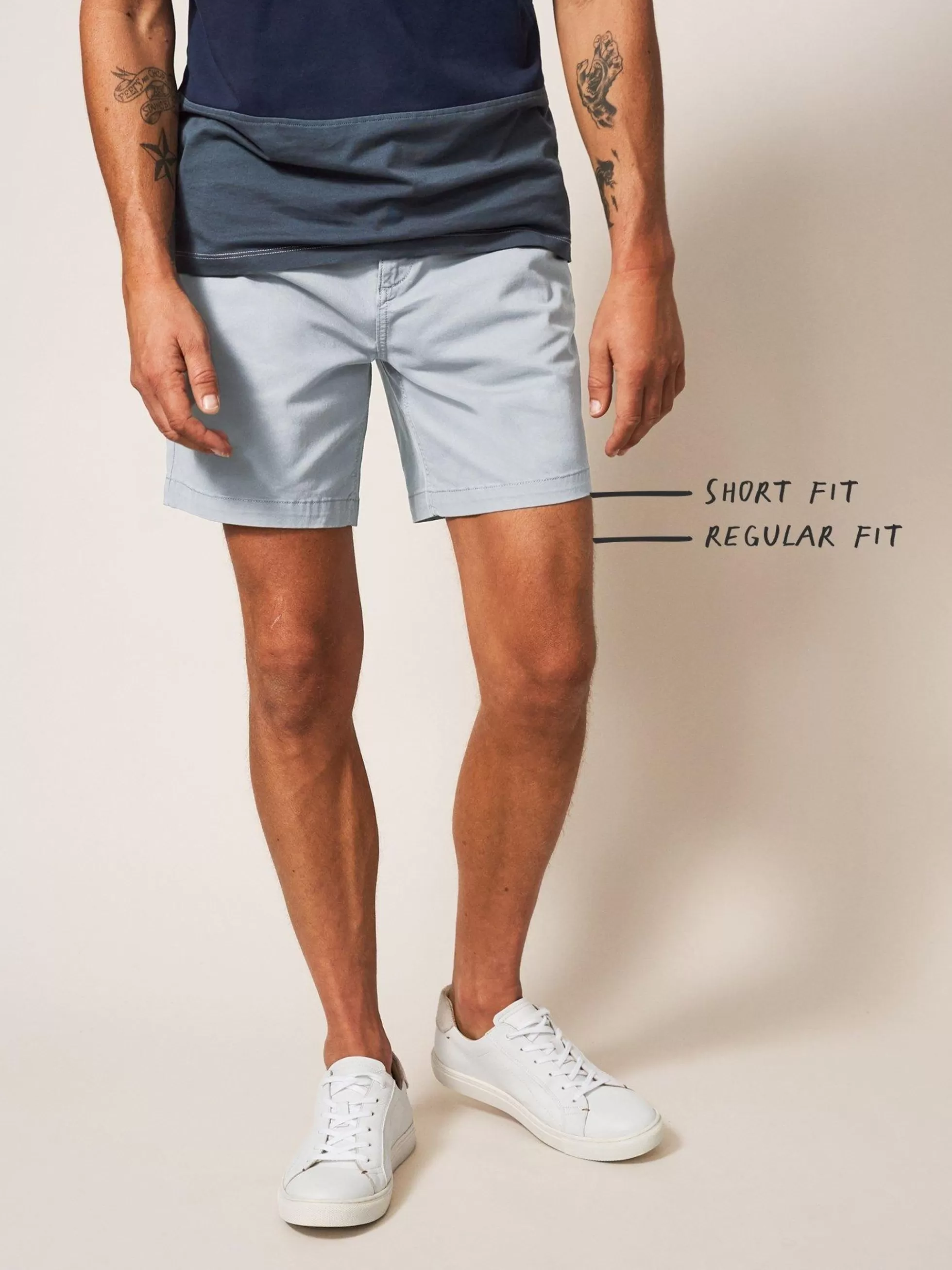 Outlet Sutton Organic Chino Short Shorts