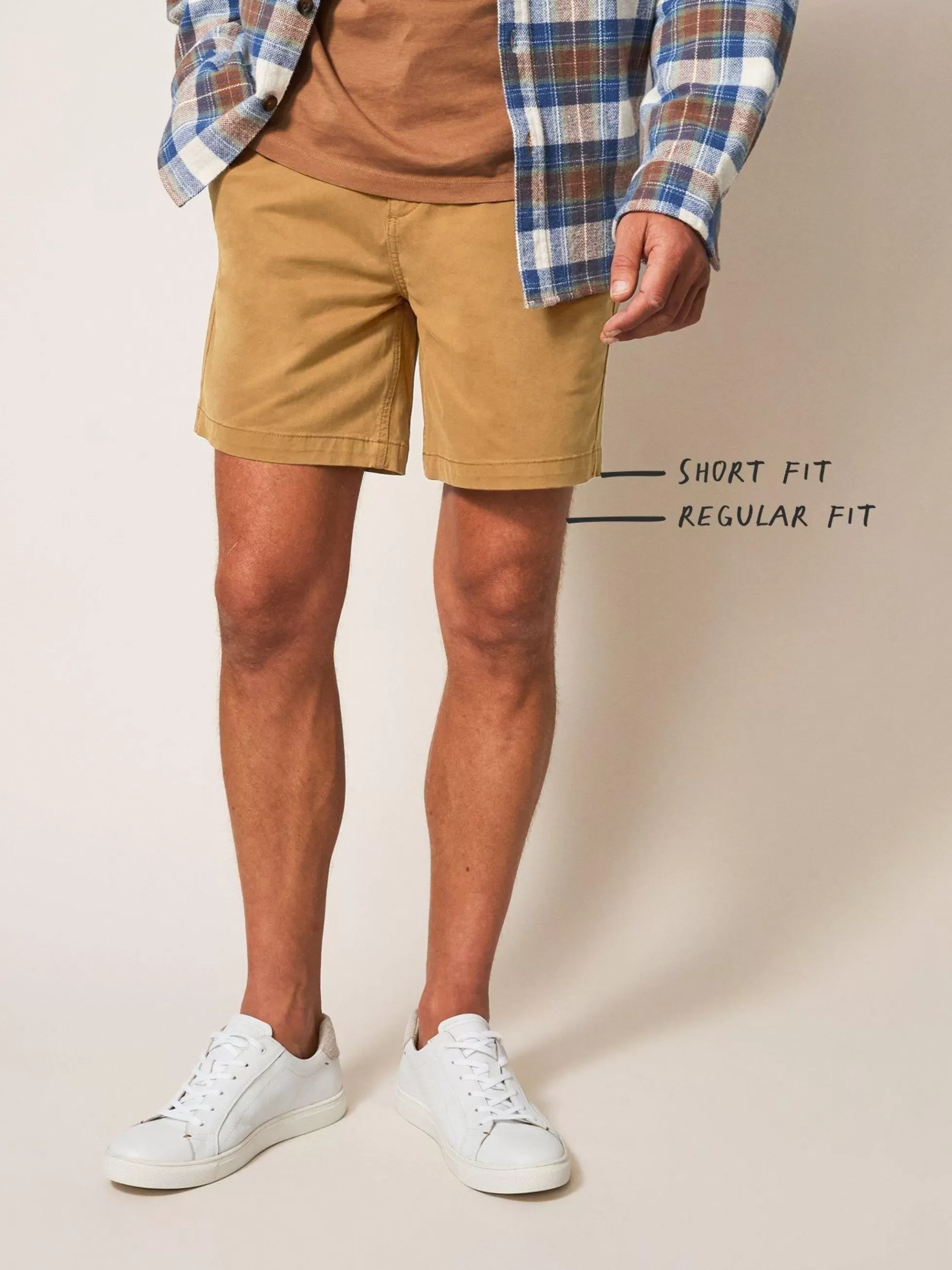 New Sutton Organic Chino Short Shorts