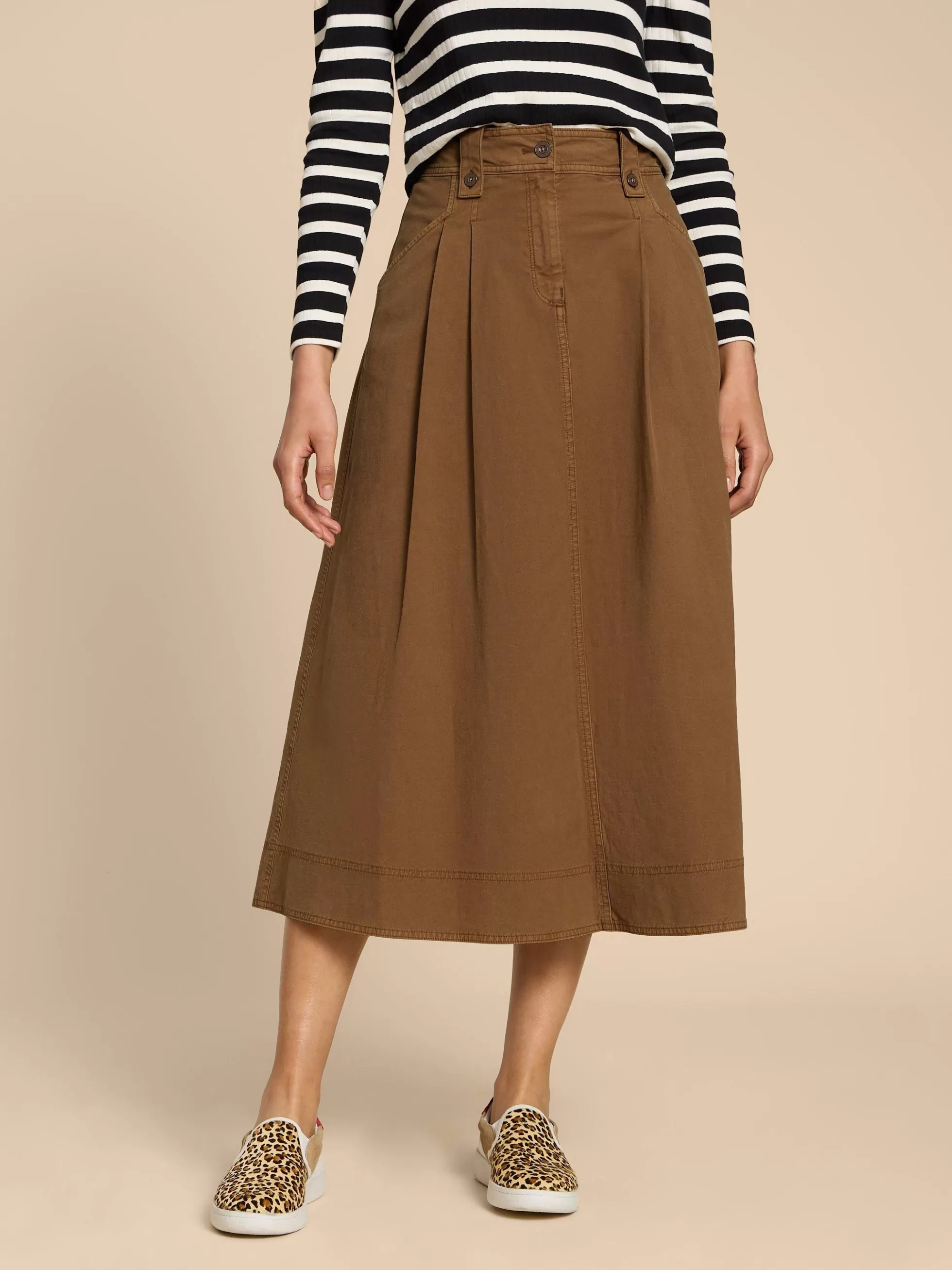 Shop Tara Chino Skirt Skirts