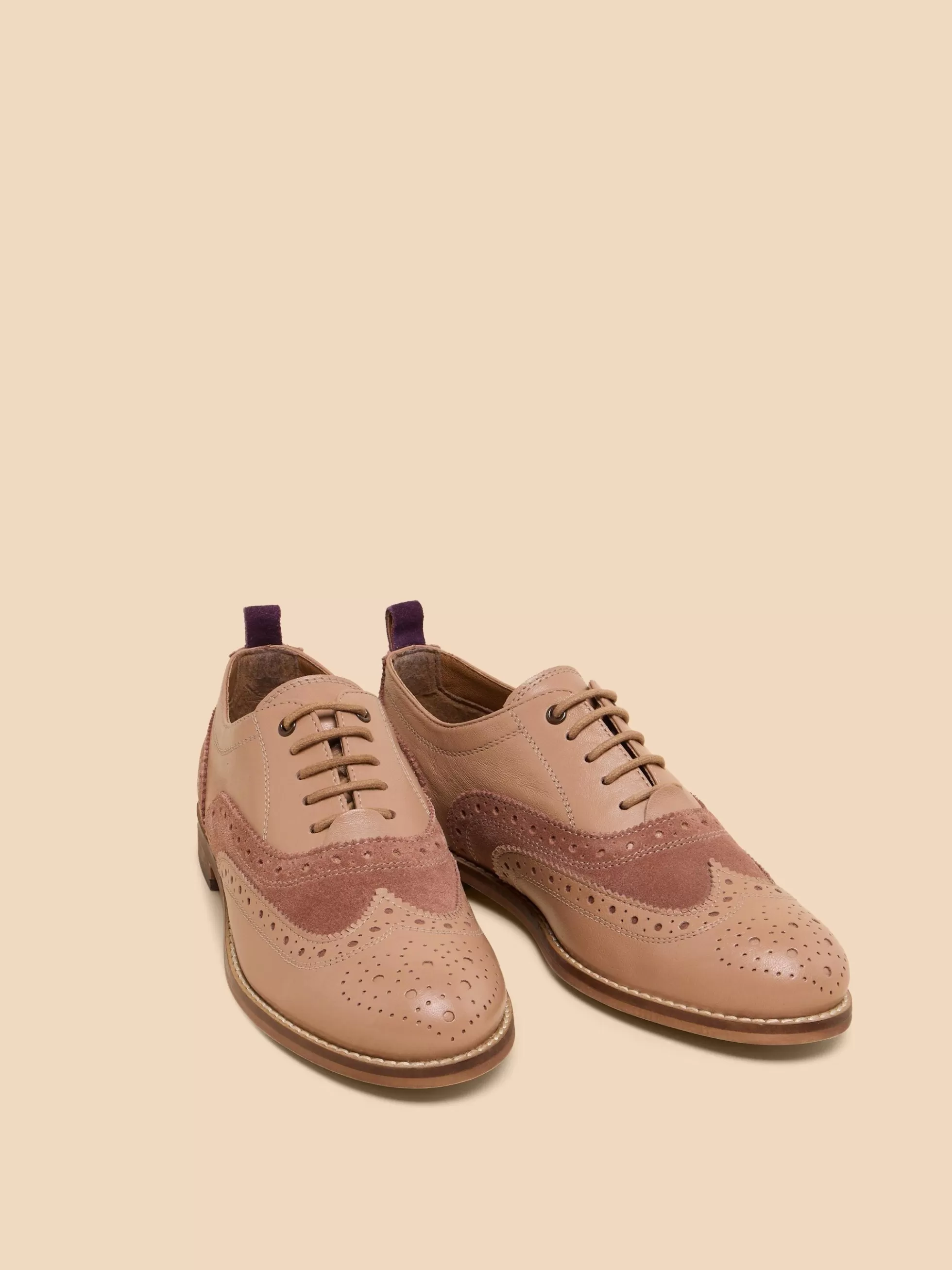 Best Sale Thistle Lace Up Leather Brogue Shoes