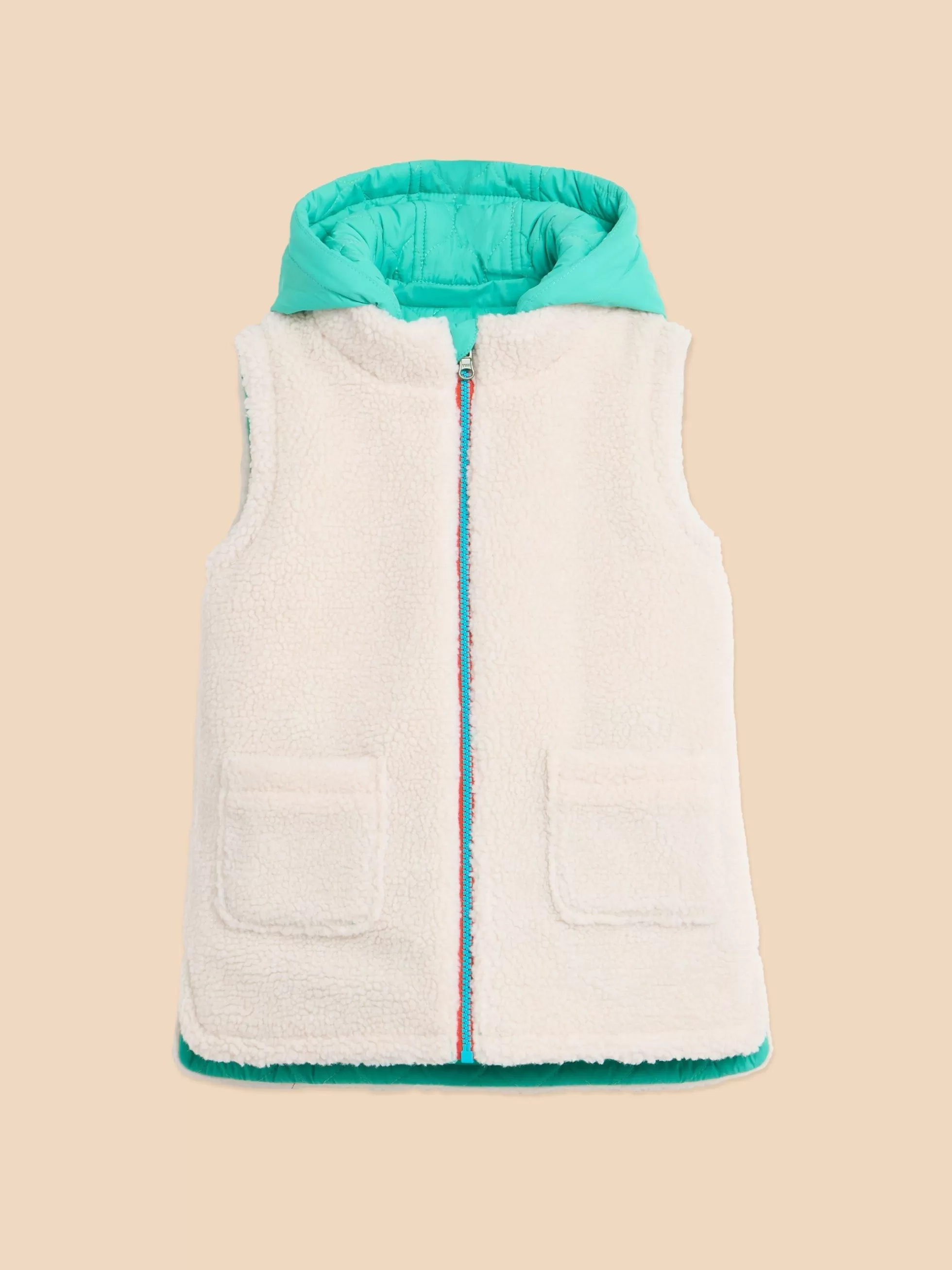 Cheap Unisex Borg Gilet Coats