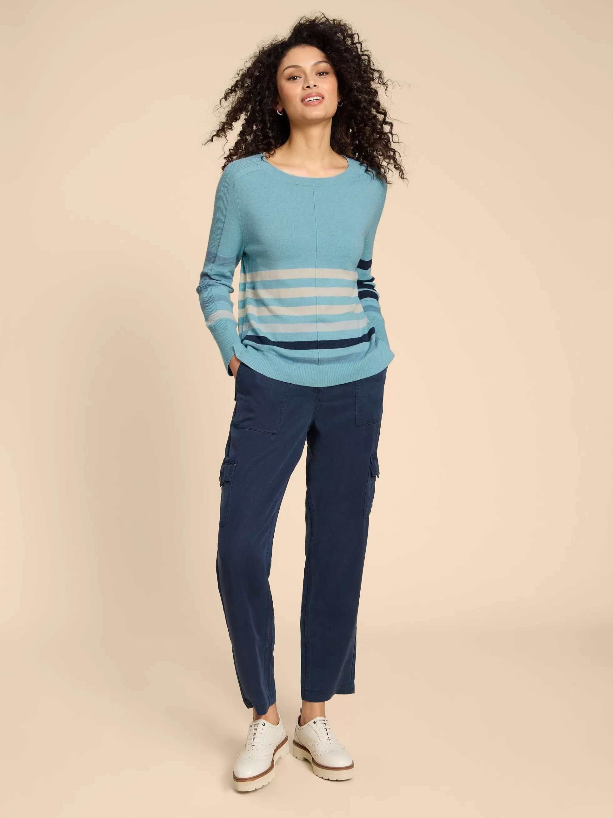 Fashion Urban Striped Jumper Jumpers And Cardigans